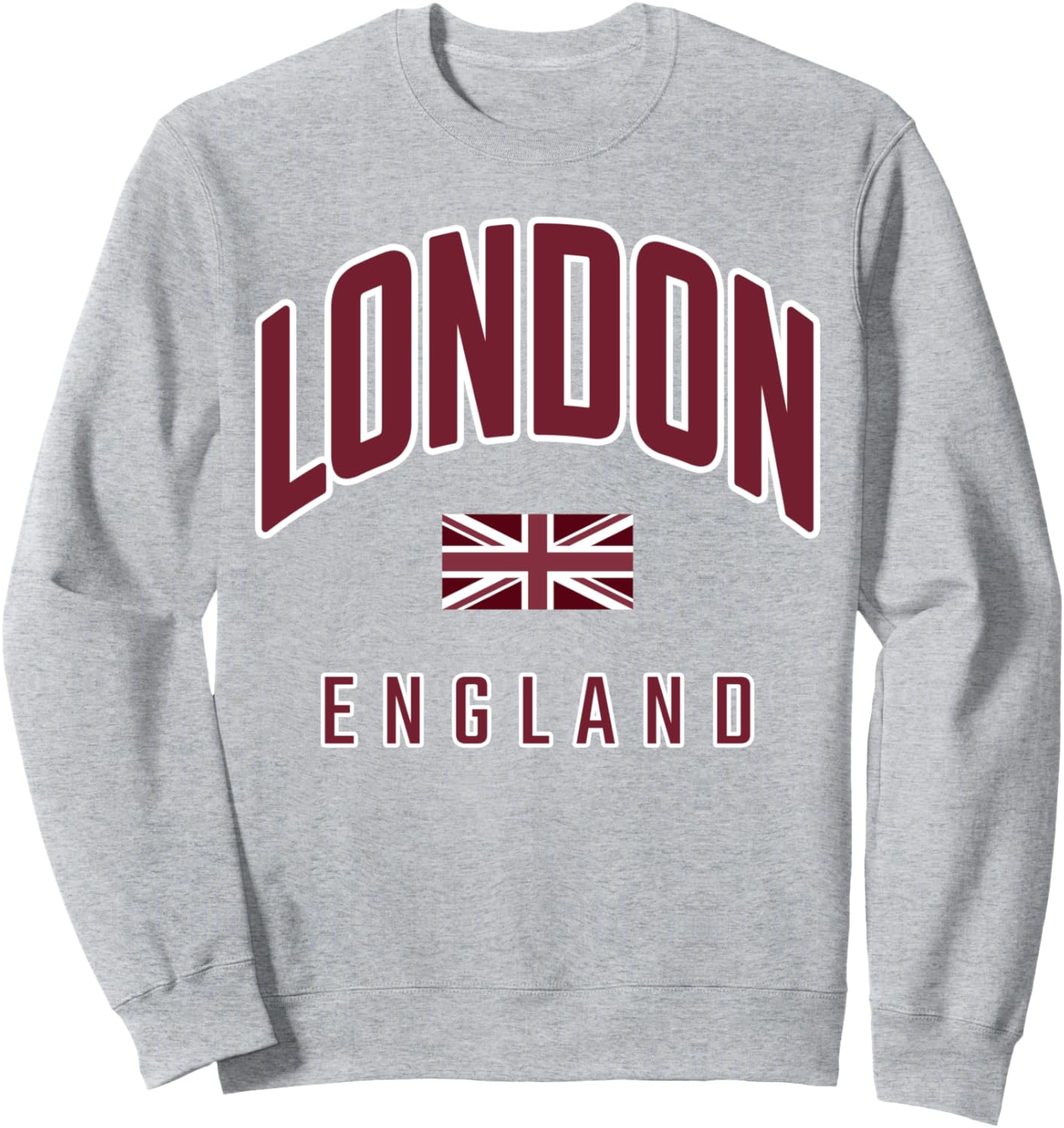 Classic LONDON England   Heather Grey Sweatshirt