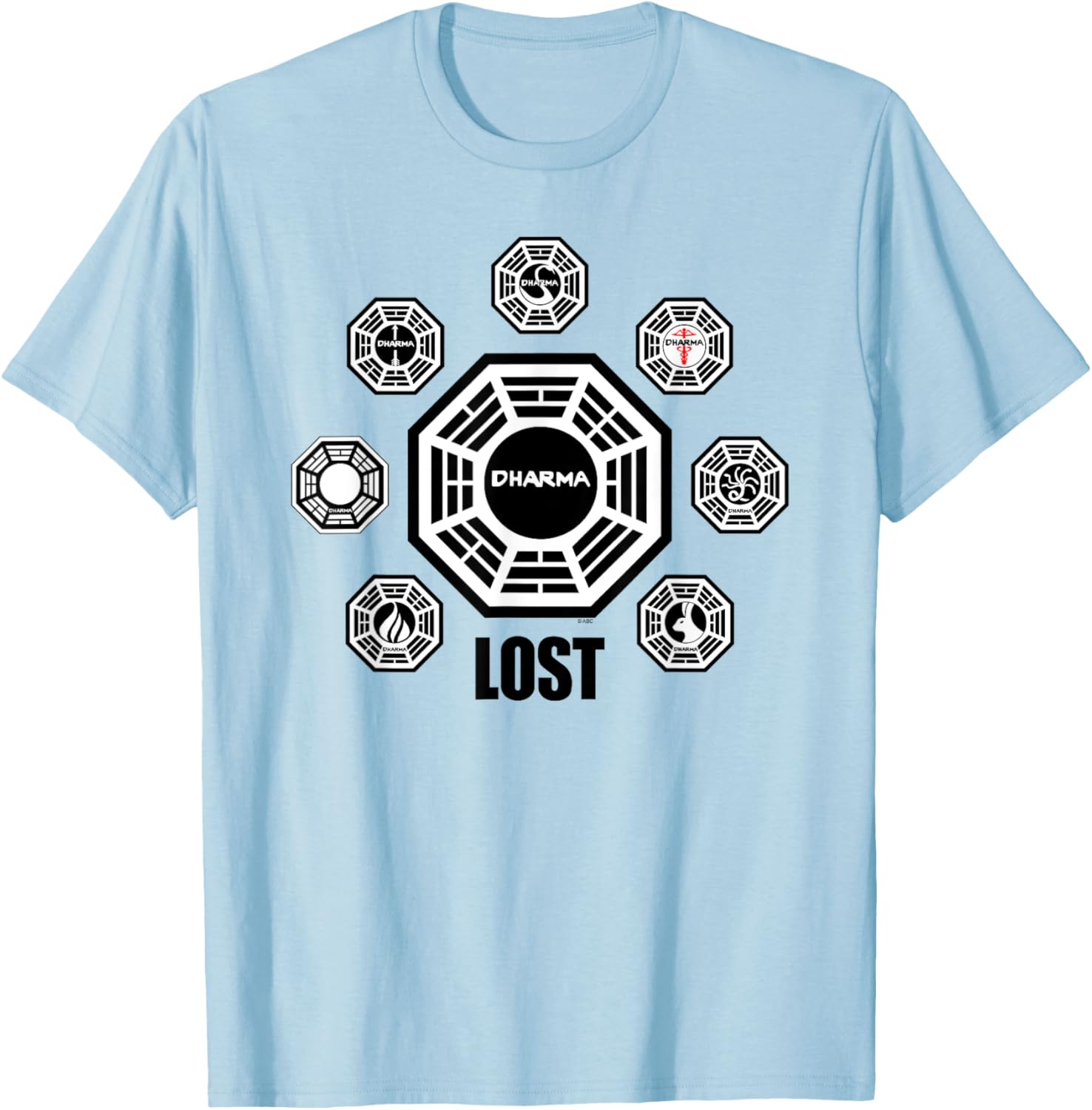 Lost Dharma Station Logos