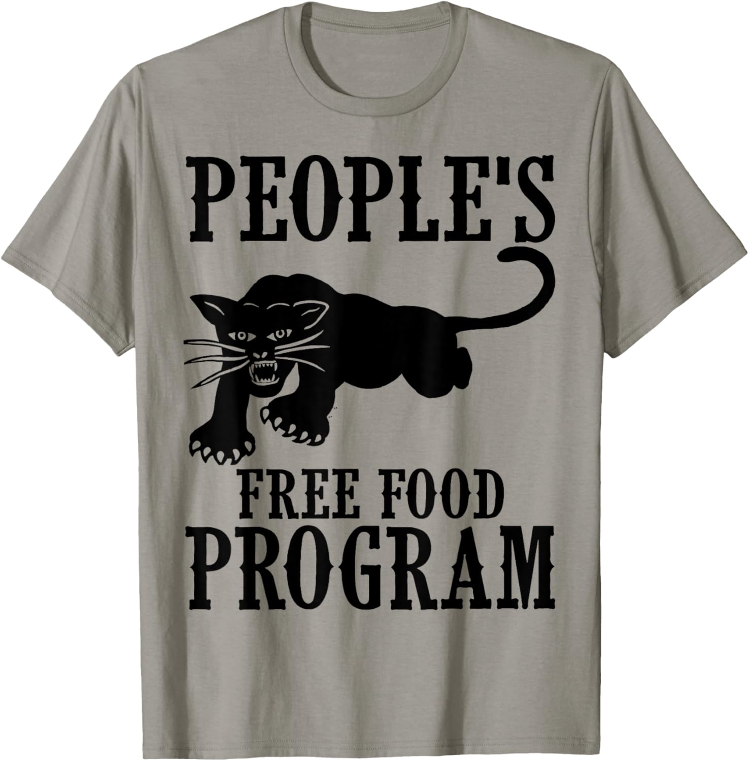 People's free food program T shirt