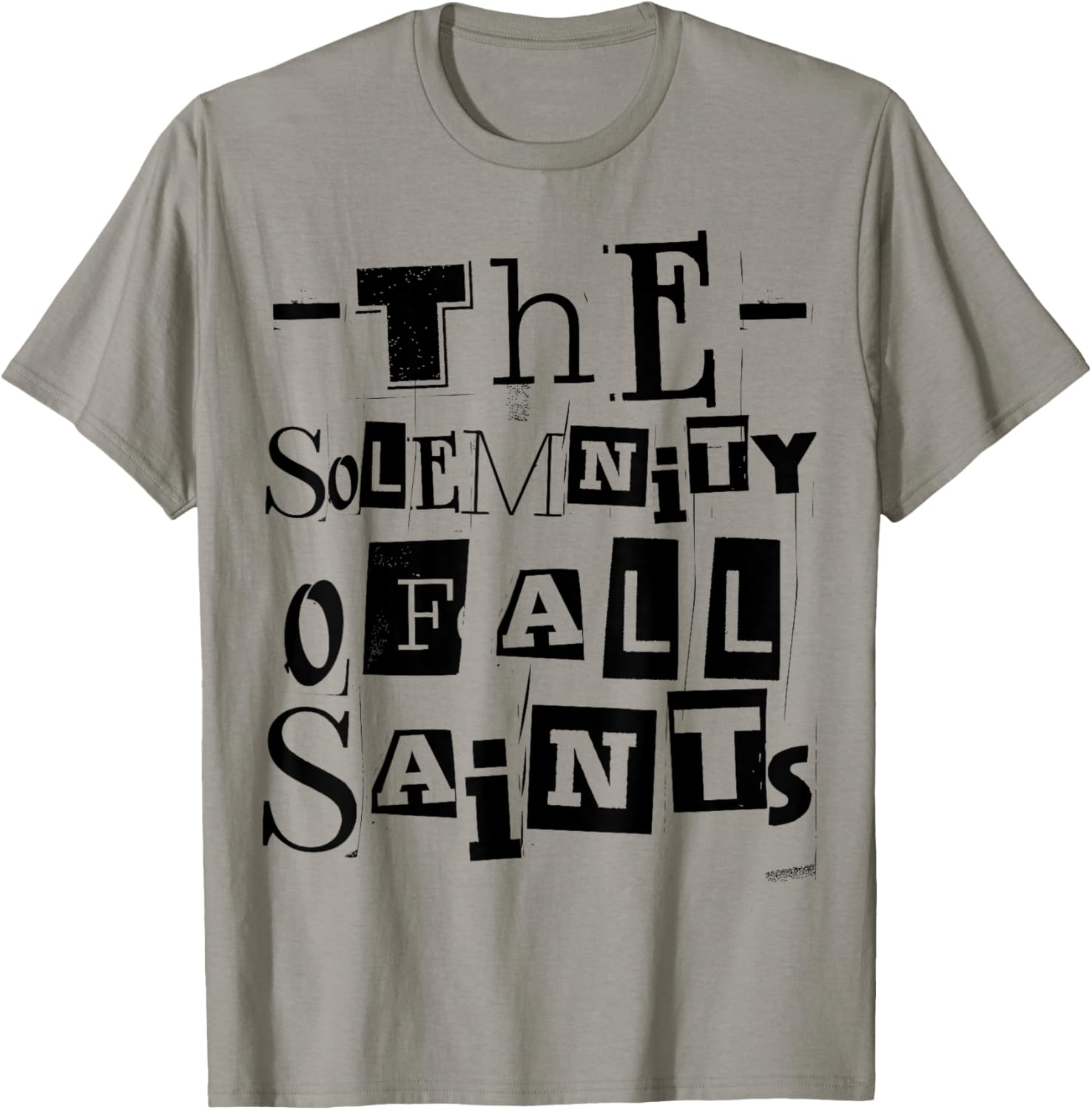 The Solemnity Of All Saints Vintage Retro Distress Halloween