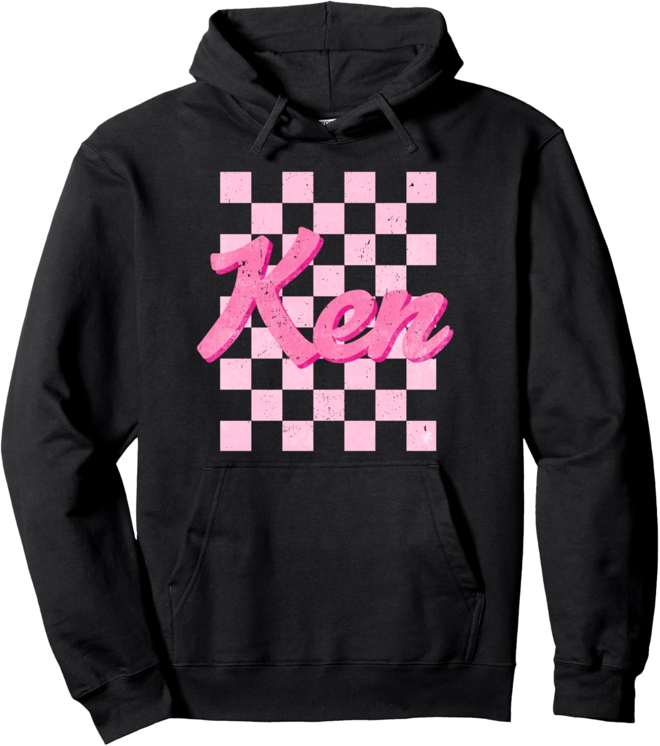 I Love Ken Personalized Classic Art Last Name Apparel Pullover Hoodie