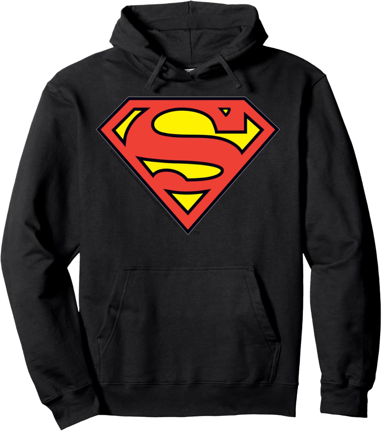 DC Comics Superman Classic Chest Logo Pullover Hoodie