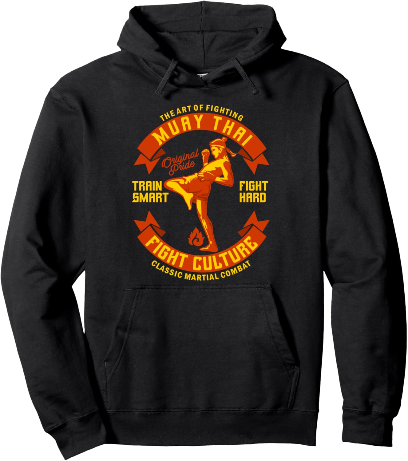 The Art Of Fighting Fight Culture Muay Thai Pullover Hoodie