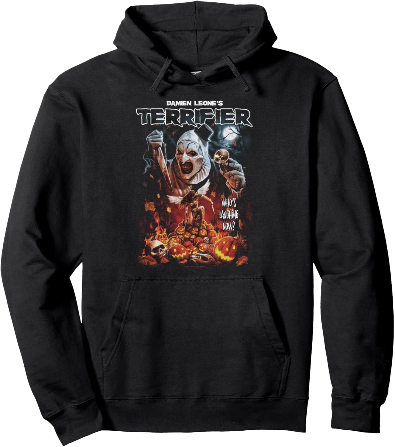 Terrifier Art the Clown Halloween Poster Horror Movie Pullover Hoodie