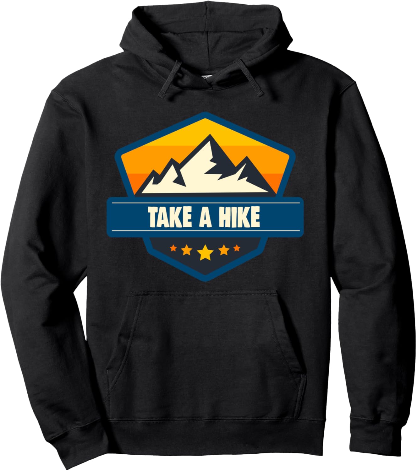Take A Hike Camping Hiking Pullover Hoodie