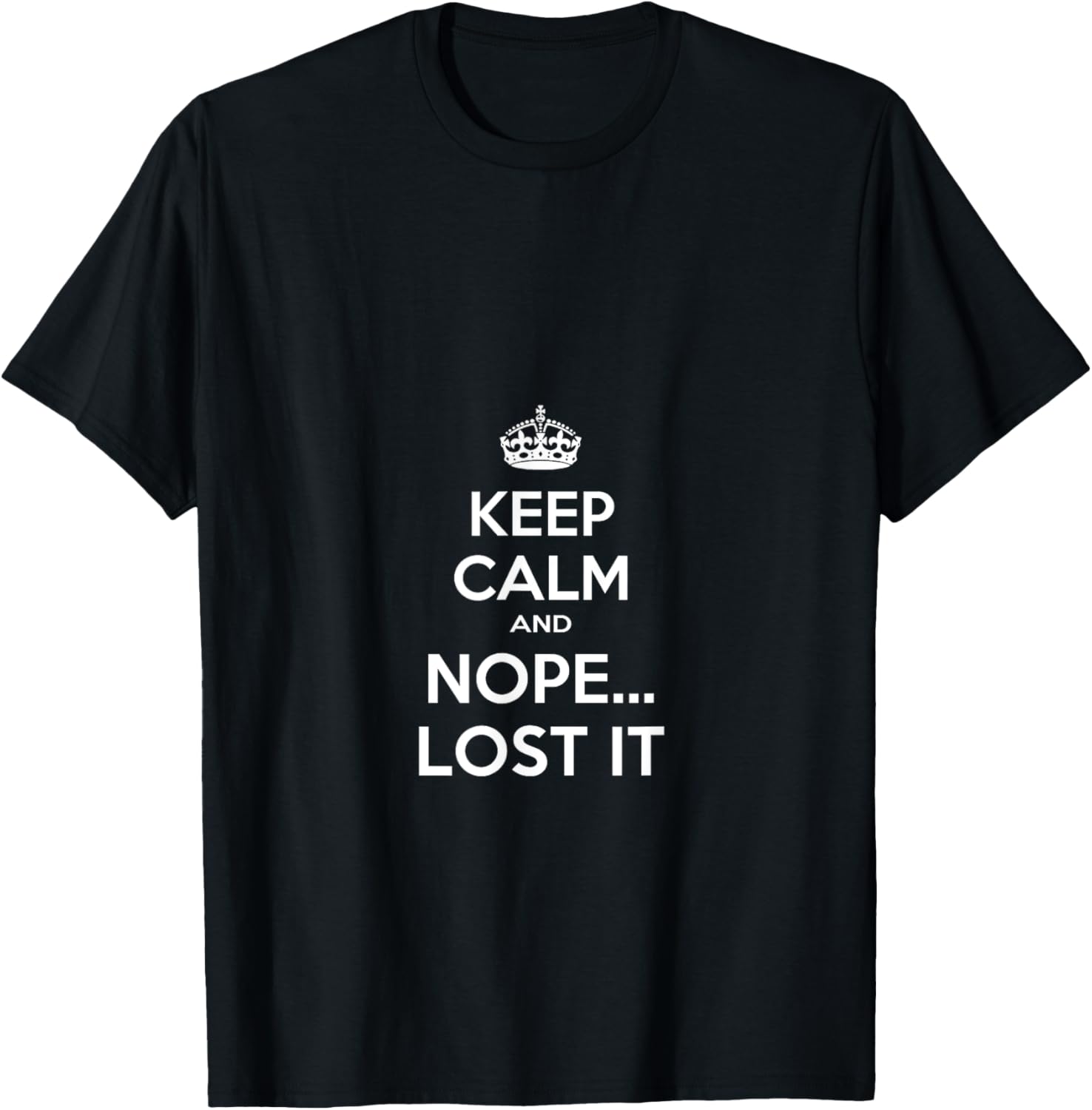 Keep Calm and Nope Lost It