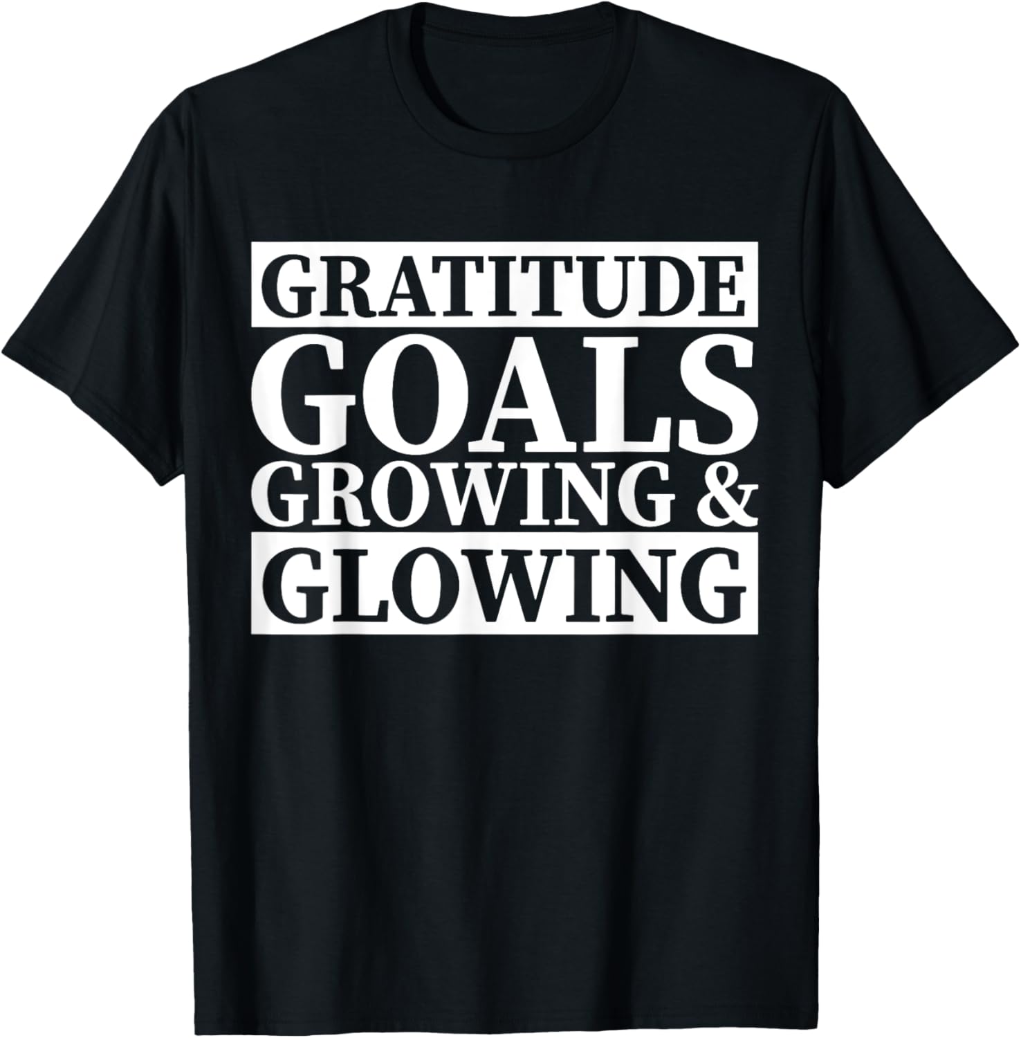 Gratitude Goals Growing and Glowing Motivation