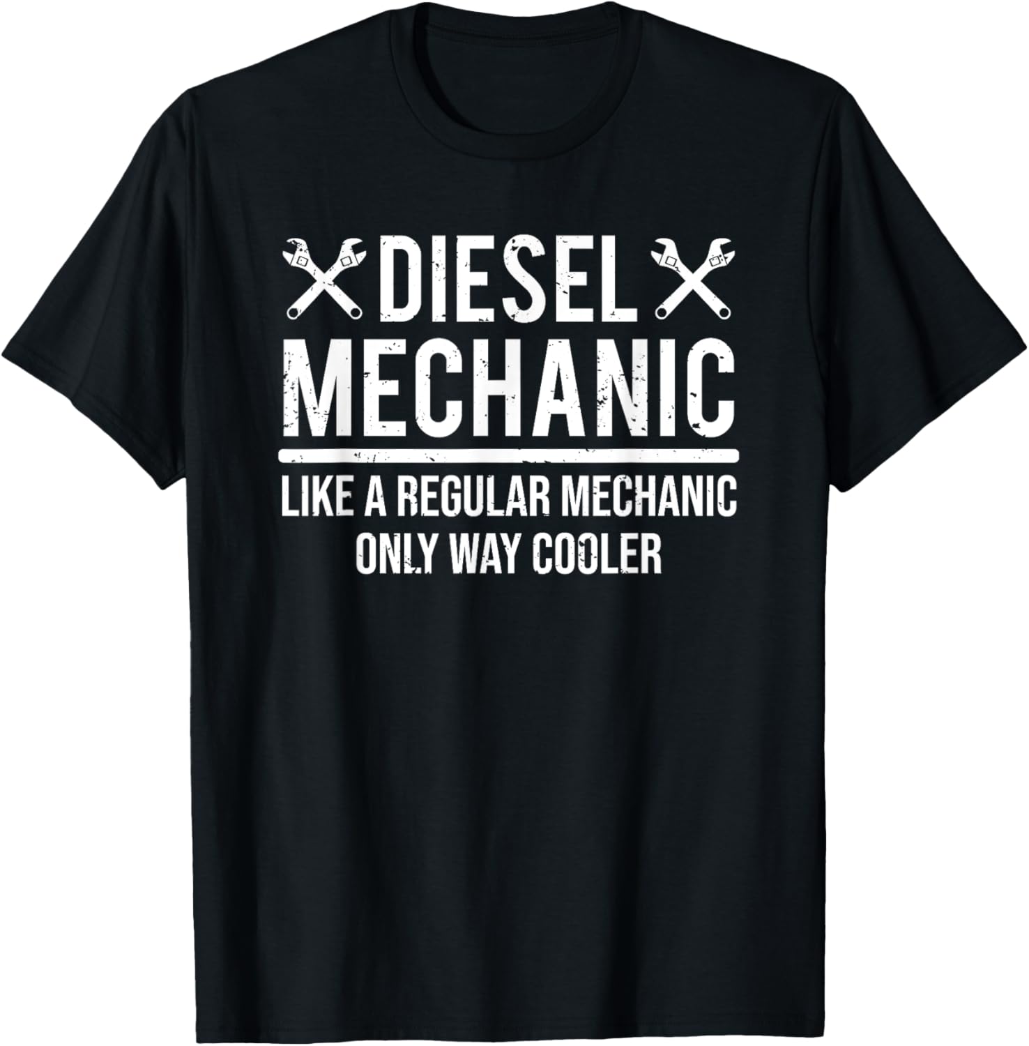 Funny Diesel Mechanic T shirt Like A Regular Mechanic