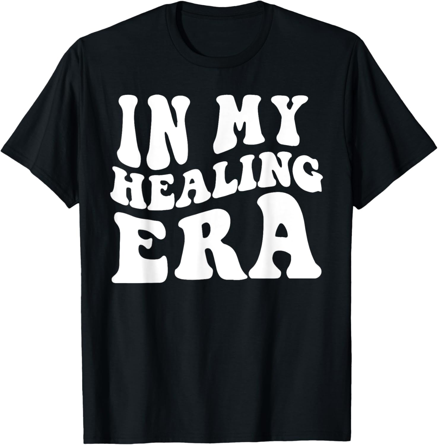In My Healing Era Groovy Mental Health Awareness Month Quote