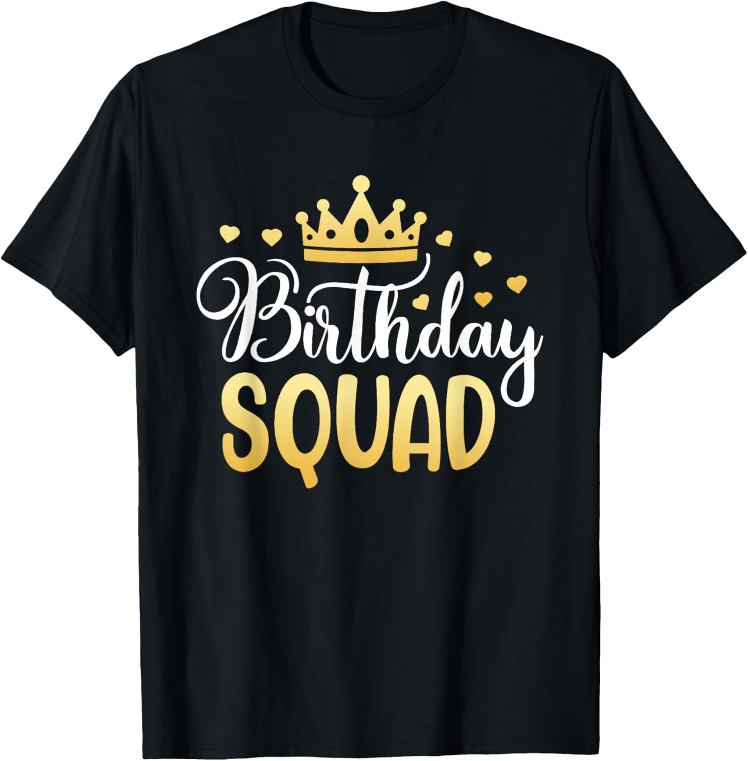 Birthday Squad Party Matching Family Group Funny Bday Team