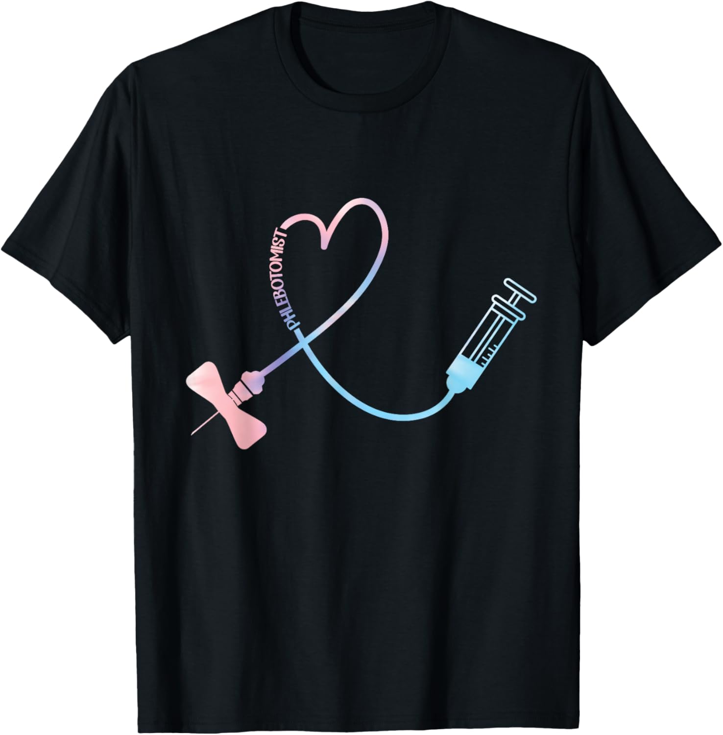 TIE DYE Phlebotomist Phlebotomy Technician Nurse Clinical