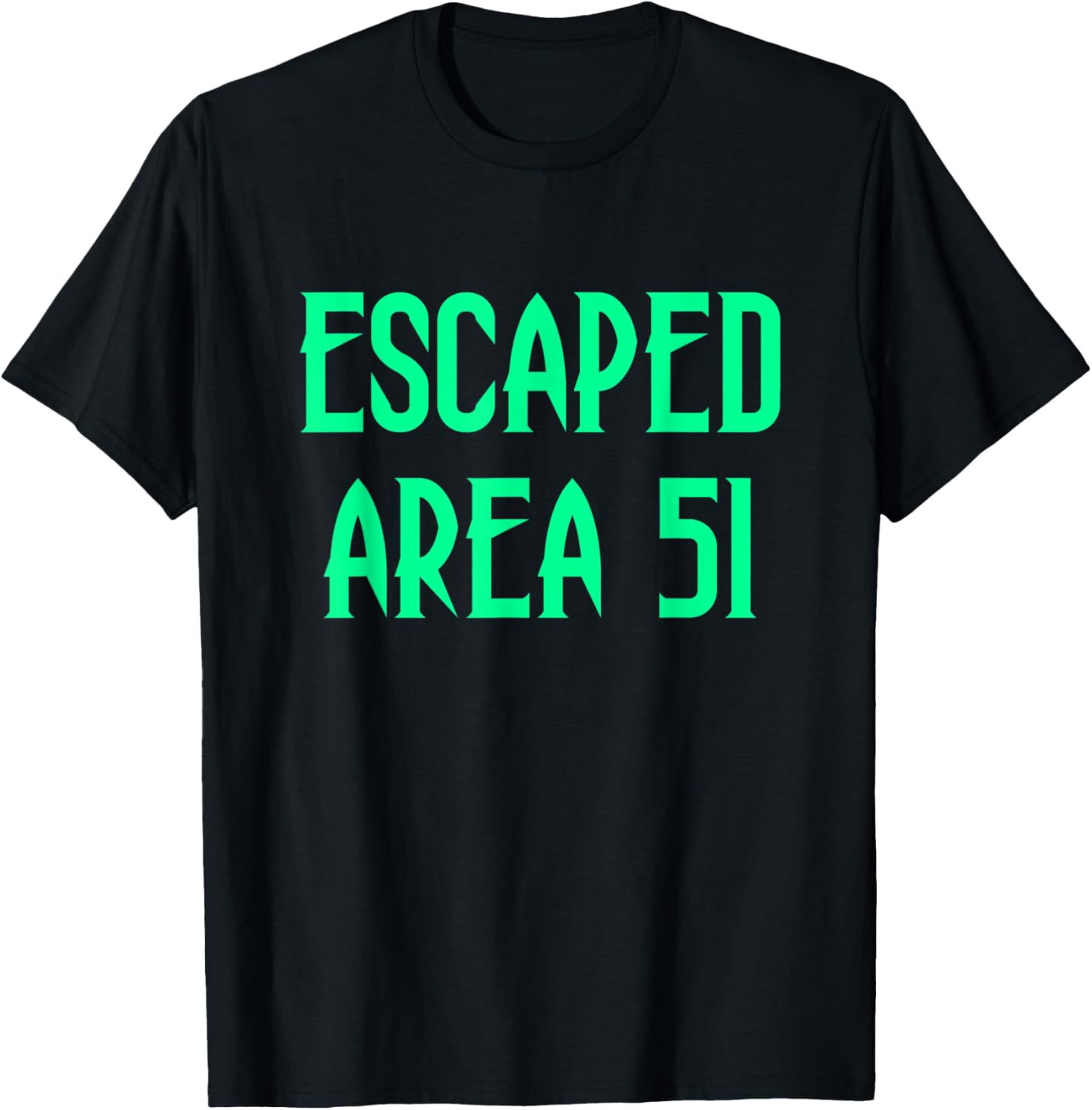 Area 51 Escapee Alien Halloween Costume Top Escaped Area 51