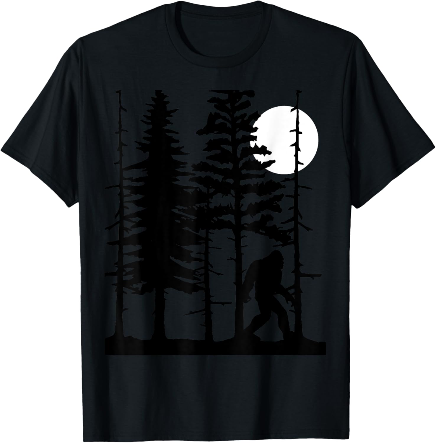 Bigfoot Hiding in Forest for Sasquatch Believers