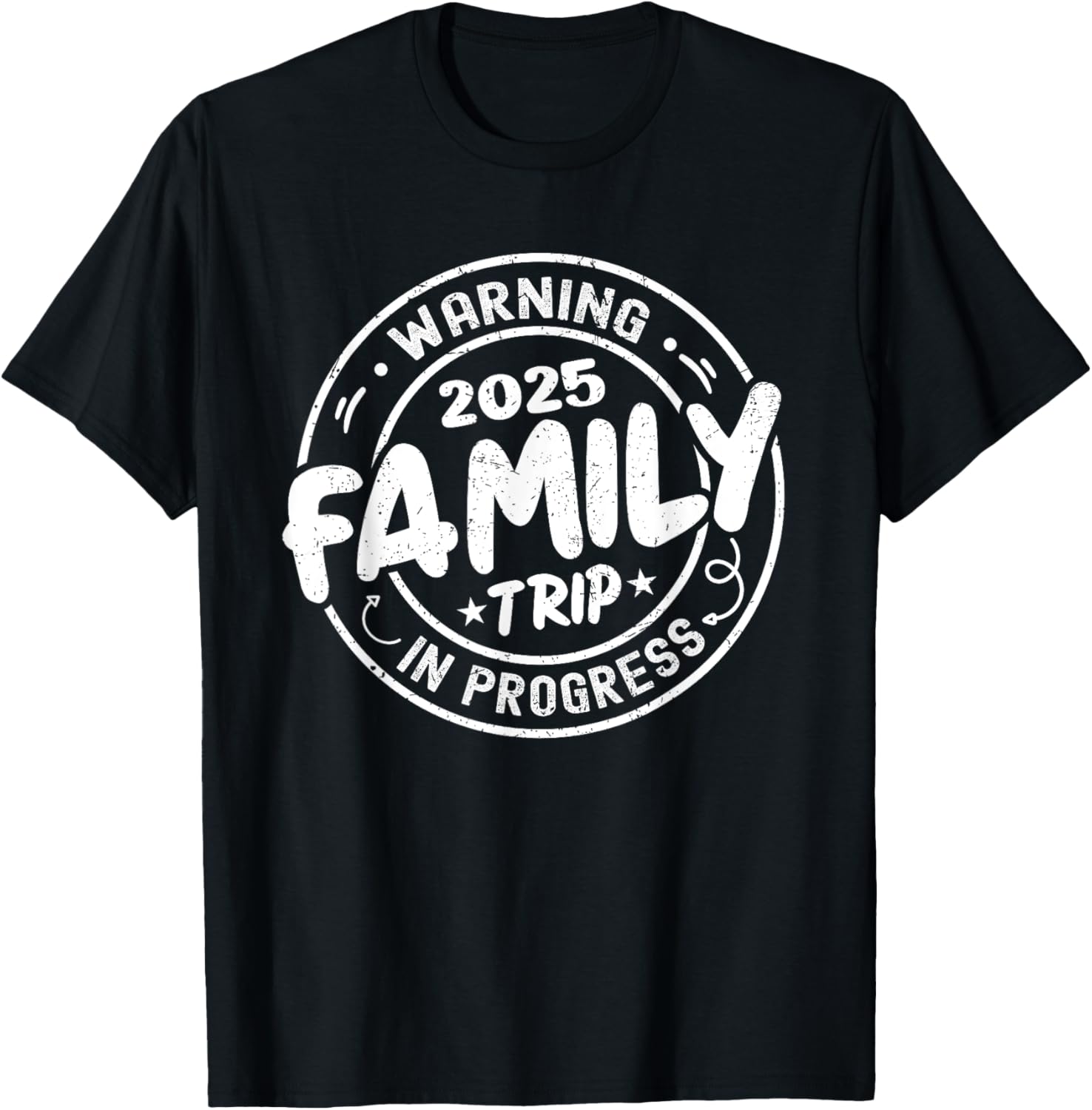 Funny matching family vacay shirts Design by TN Unisex Adults, Unisex Kids T Shirt Black Small Modern Classic Round Collar Short Sleeve Holiday Family Trip 2025 Matching