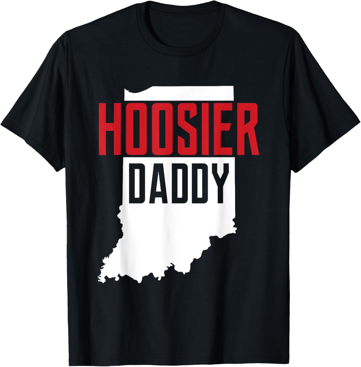 Hoosier Daddy Indiana State Map Gift