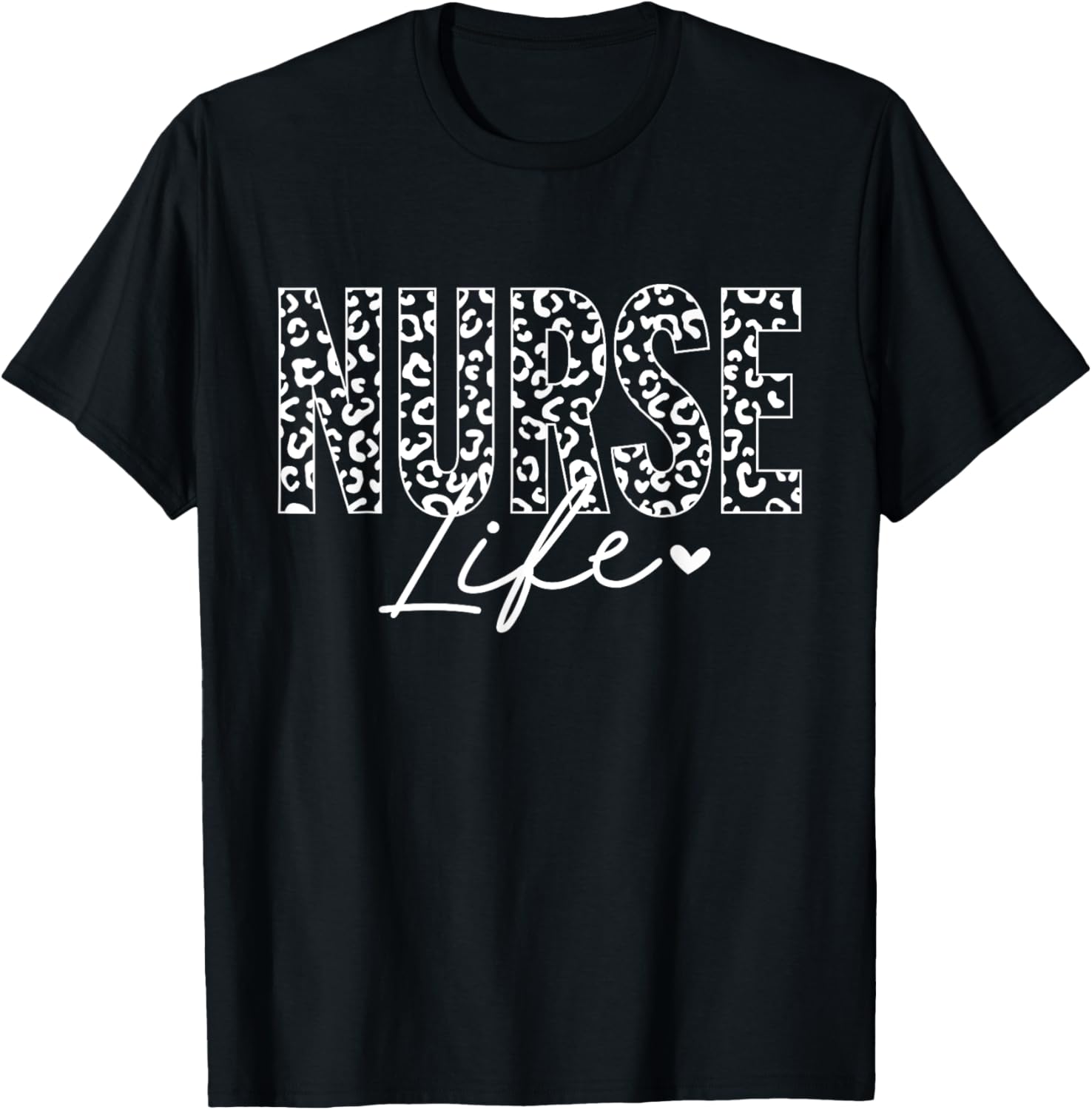 Nurse Life Leopard Funny Nurse Quote Career Nurses