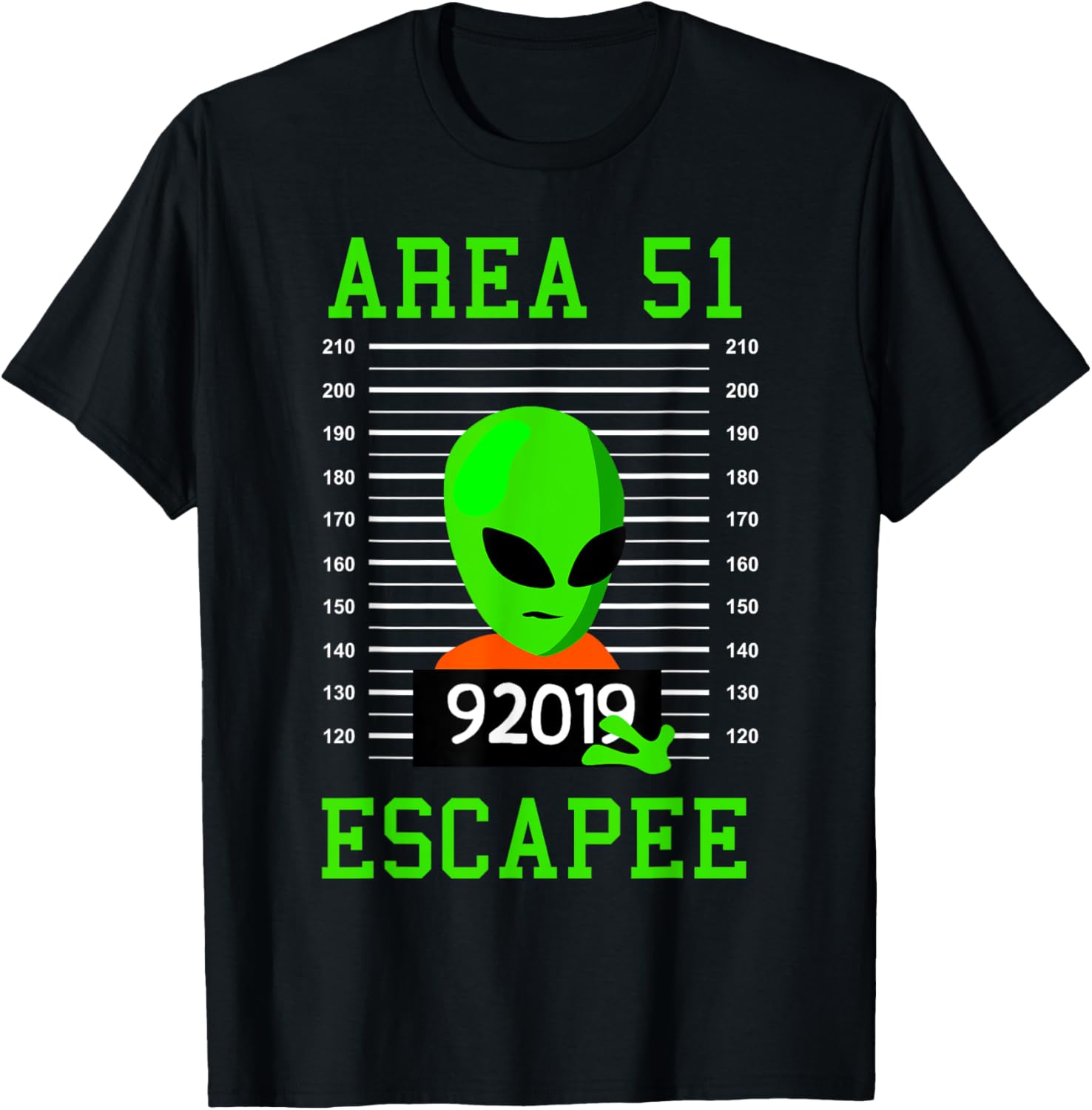 Happy Halloween Alien Escapee Area 51 Cute Vintage Costume