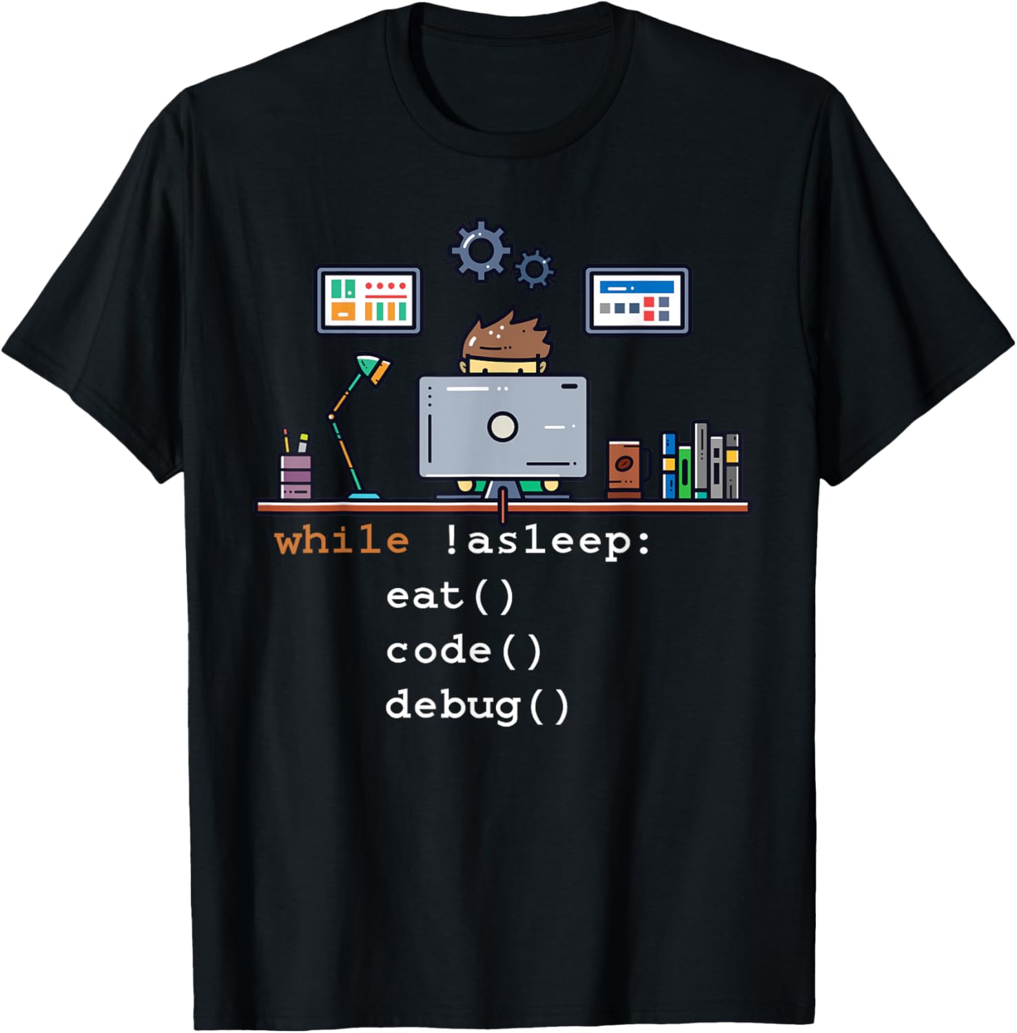 Computer Science Python Programmer Eat Code Debug