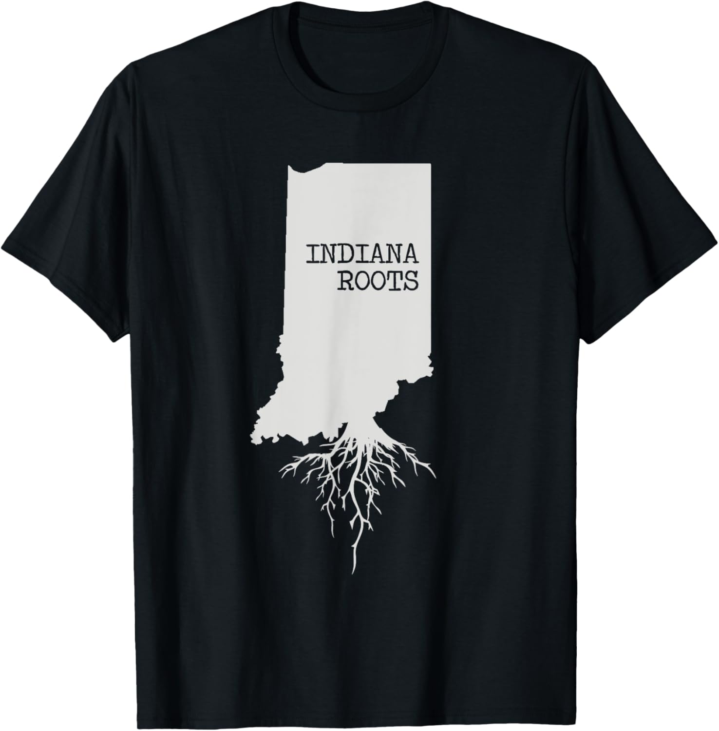 Indiana Roots Shirt State Map Gift Indiana