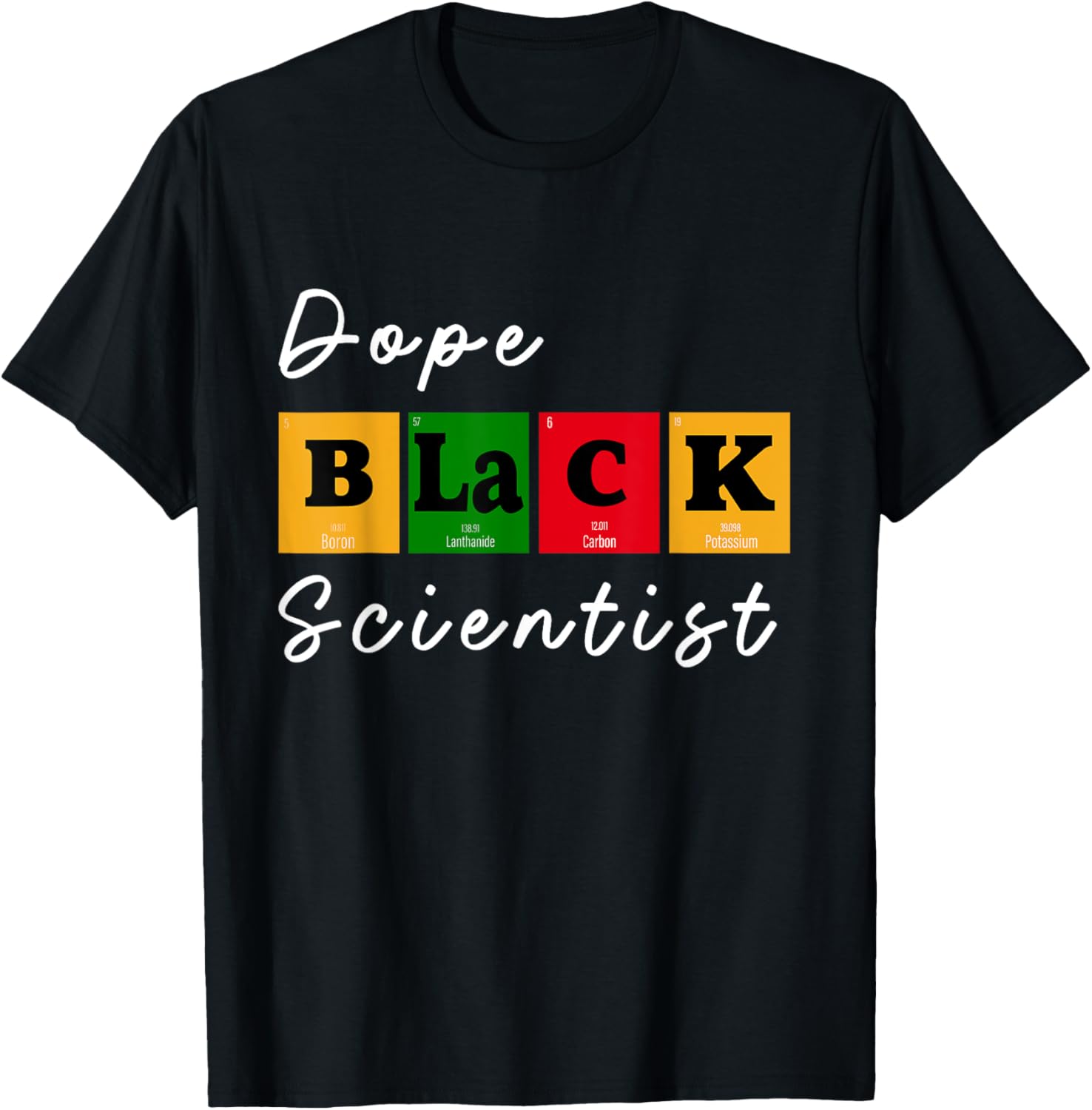 Dope Black Scientist Chemist Teacher Black Women in STEM BHM