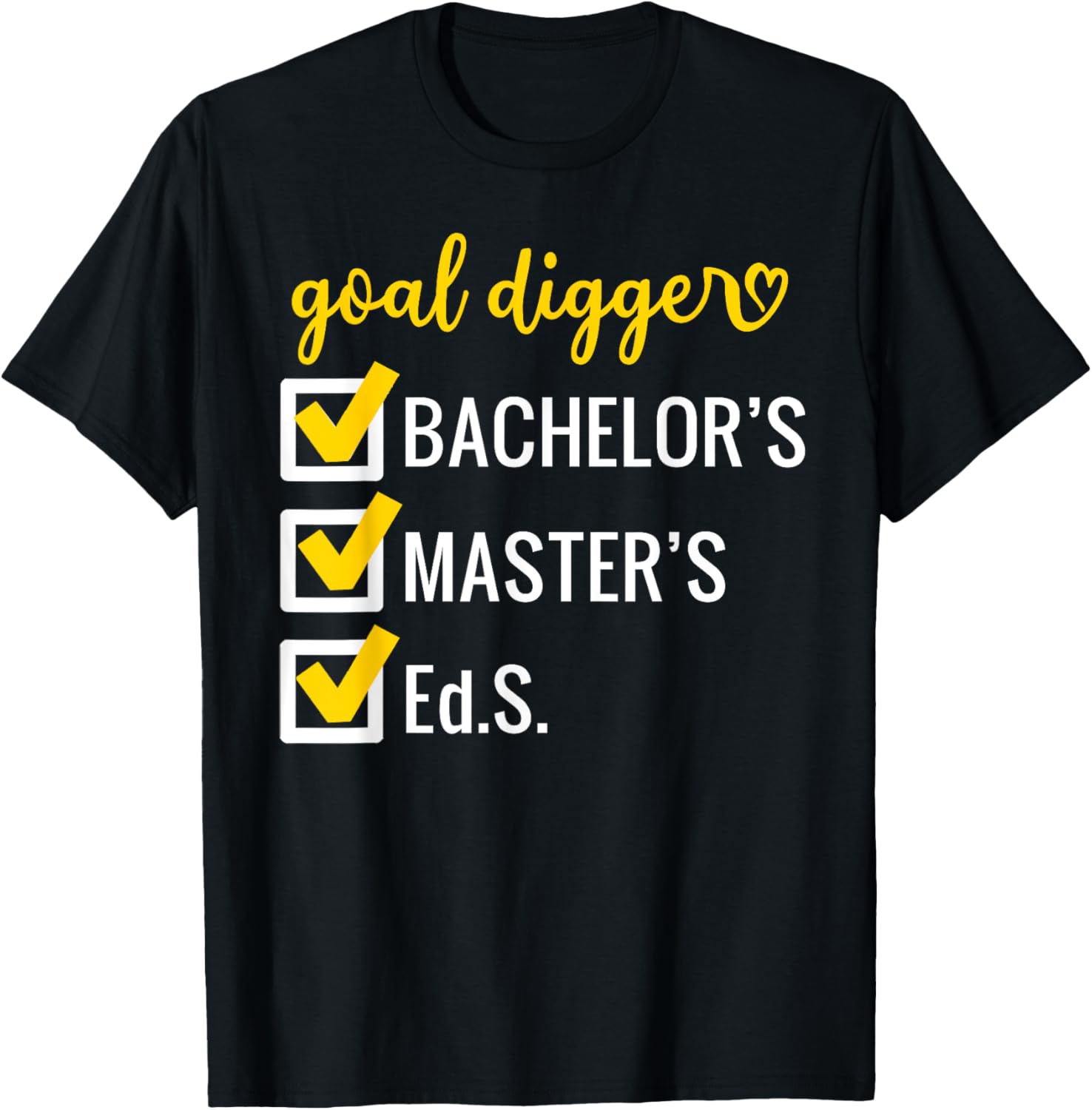 Goal Digger Inspirational Quotes Education Specialist Degree