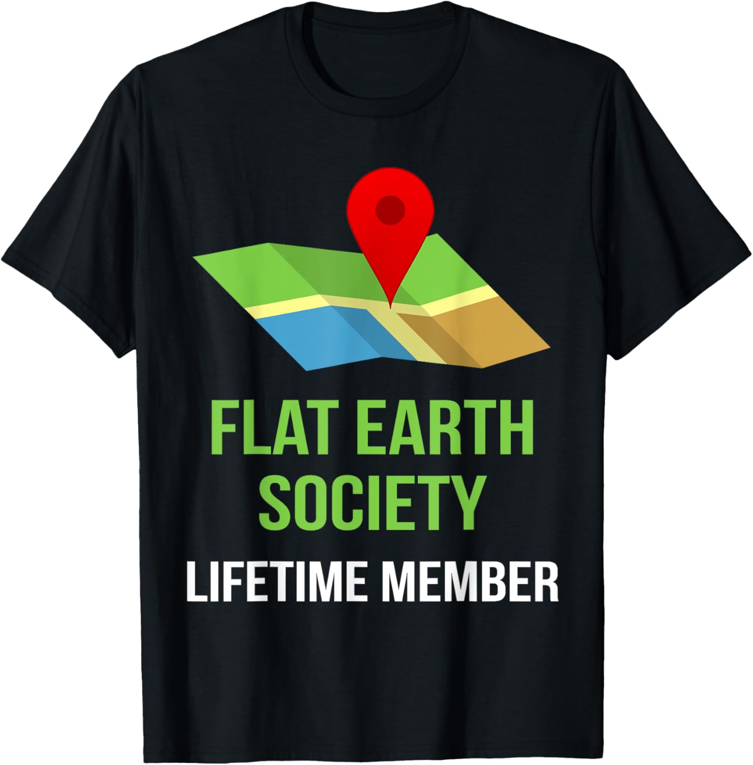 Flat Earth Society Members TShirt   Halloween Costume Idea