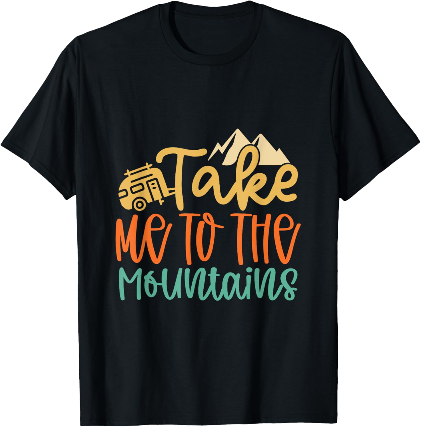 Take Me to the Mountains Funny Camping Hiking Lover Vintage