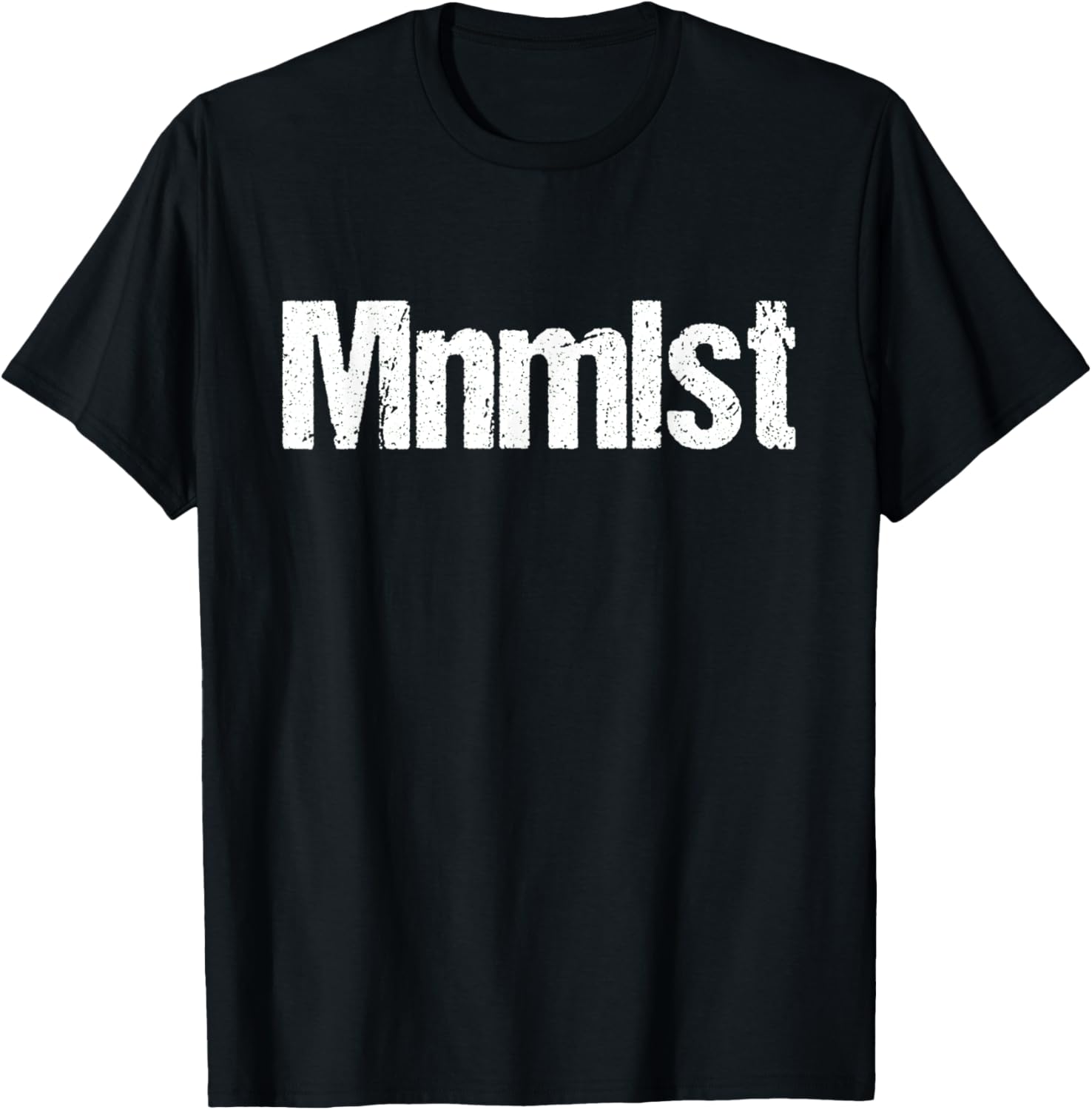 Minimalist Shirt Funny Minimalism Minimalistic Gift