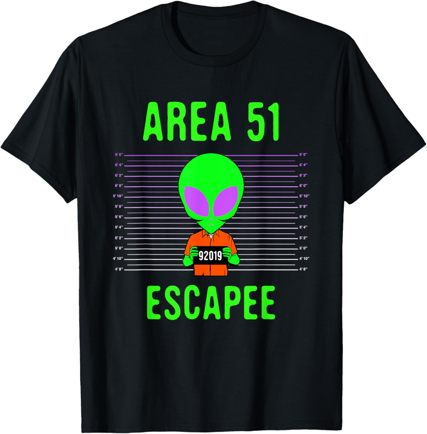 Storm Area 51 Meme Alien Costume Halloween Apparel   Adult Unisex T Shirt   Black   Short Sleeve   Alien Graphic   Halloween   Fantasy   Men, Adults   Small