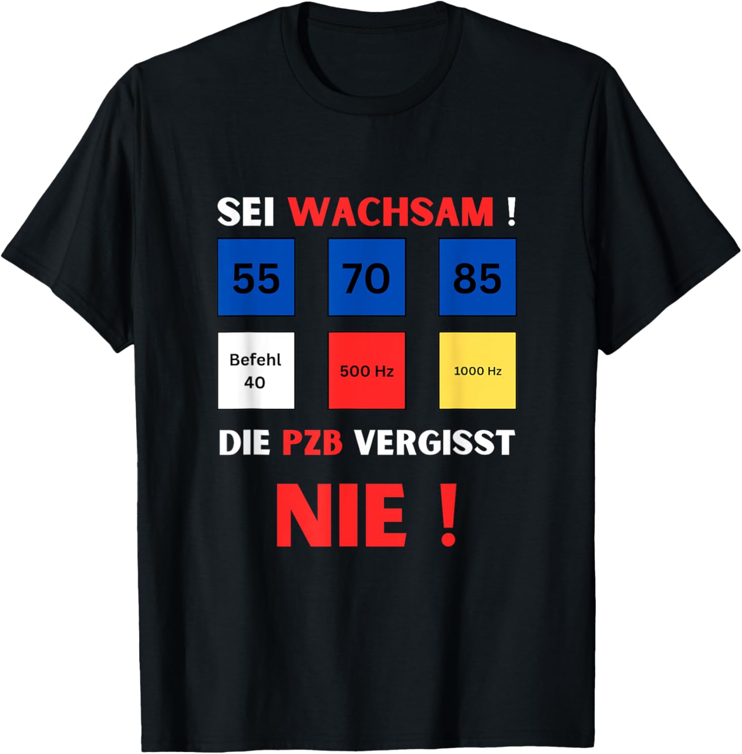 Train Driver Funny PZB Design Insider Joke Railway Fan