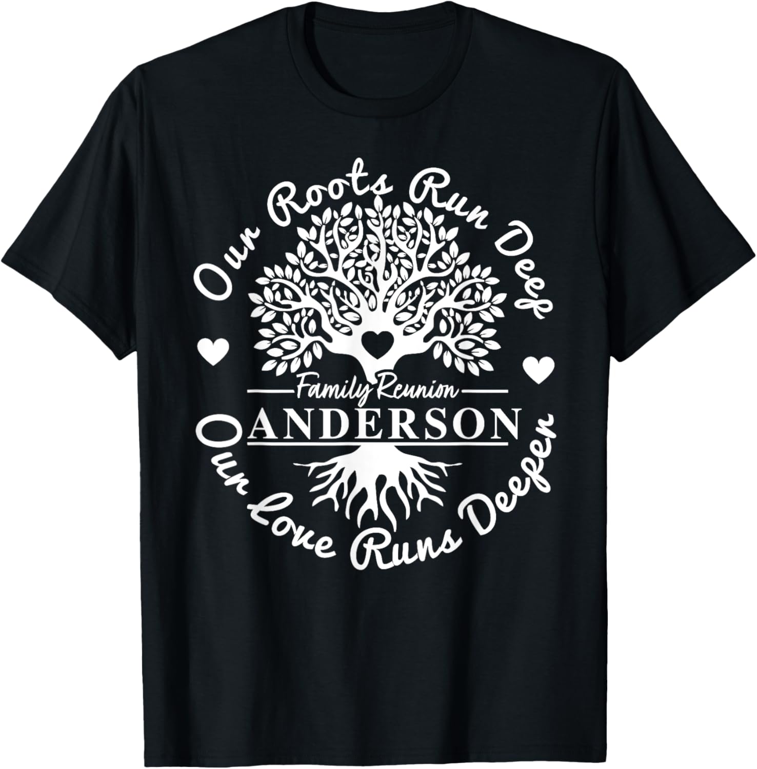 Anderson Family Reunion Our Roots Run Deep Family Tree Funny