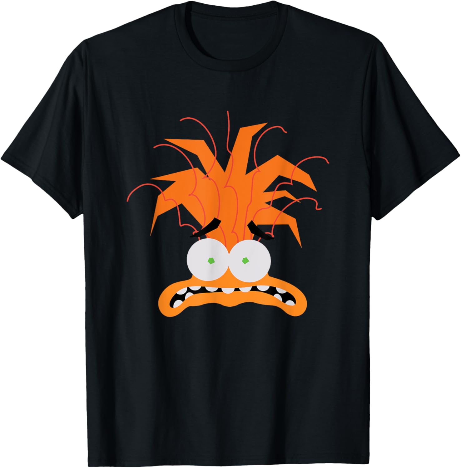 Disney Pixar Inside Out 2 Anxiety Big Head Logo