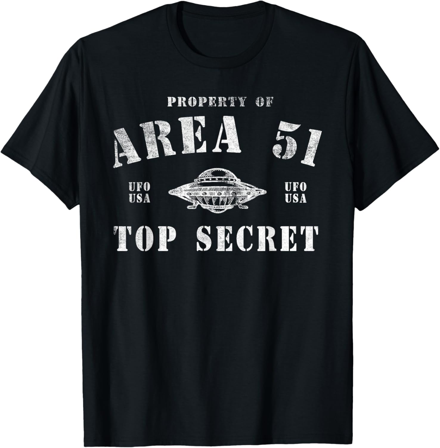 Property Of Area 51 Top Secret UFO Alien