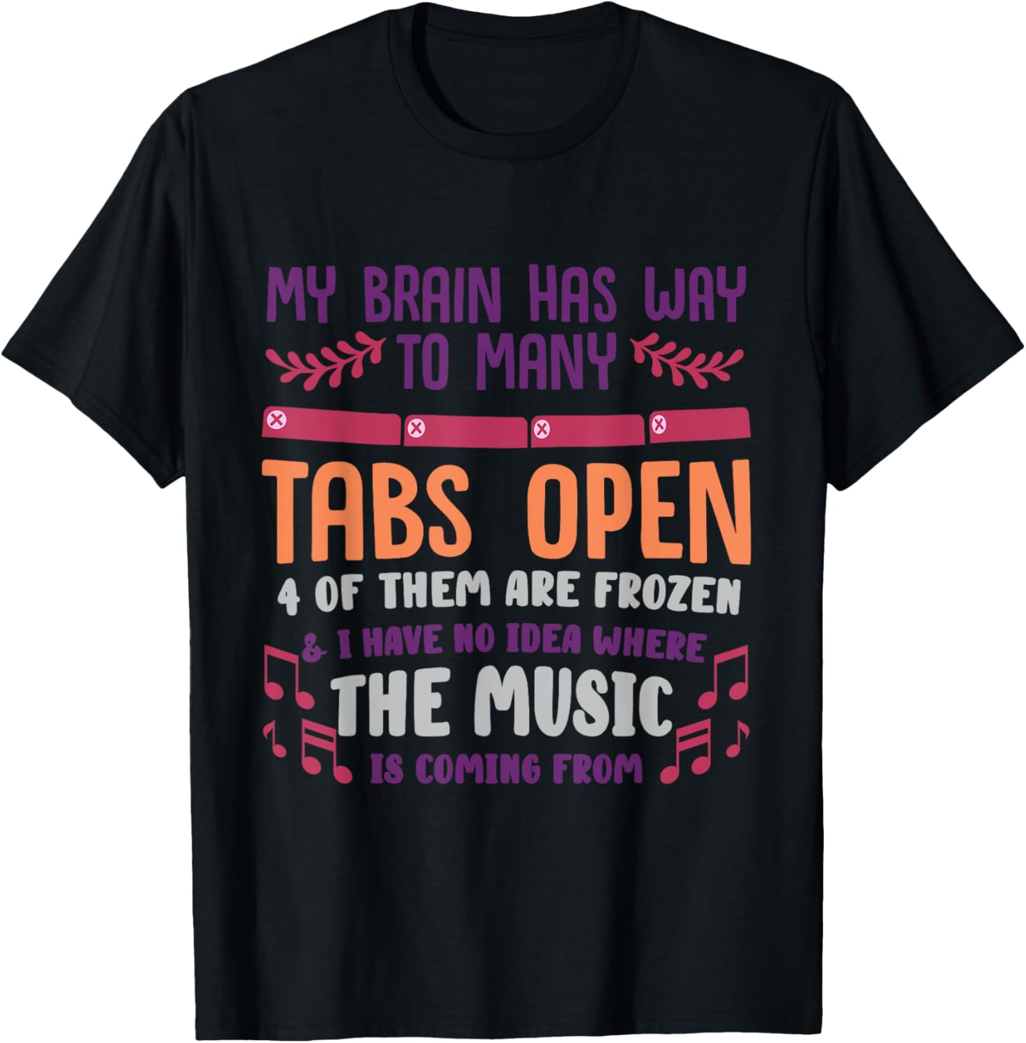 I have too many tabs open or Mental Health o ADHD awareness