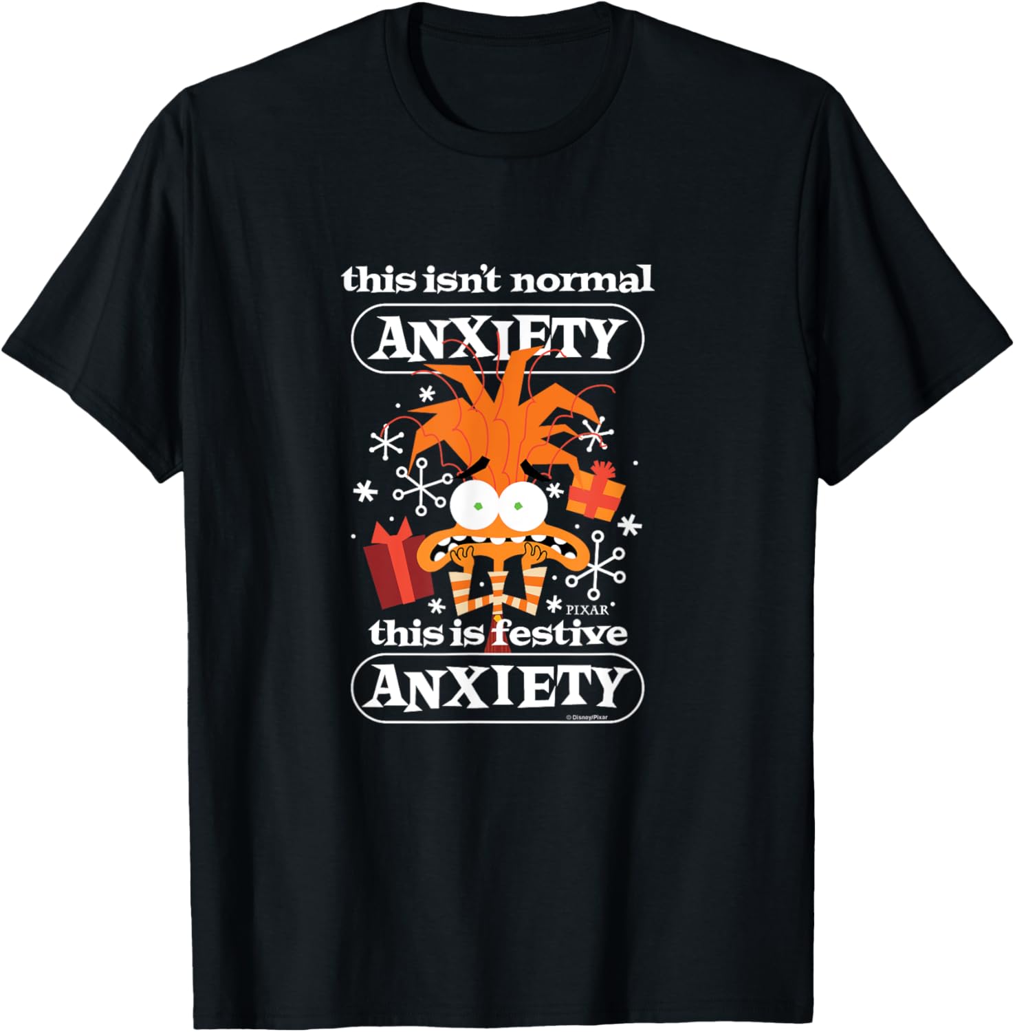 Inside Out 2   Anxiety Festive Christmas