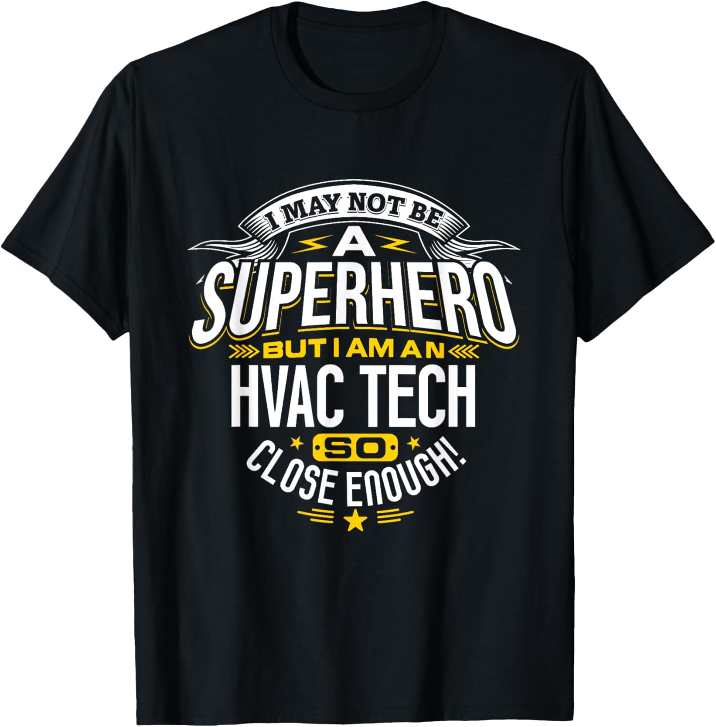HVAC Tech T Shirt Gift Idea Superhero HVAC Tech T Shirt
