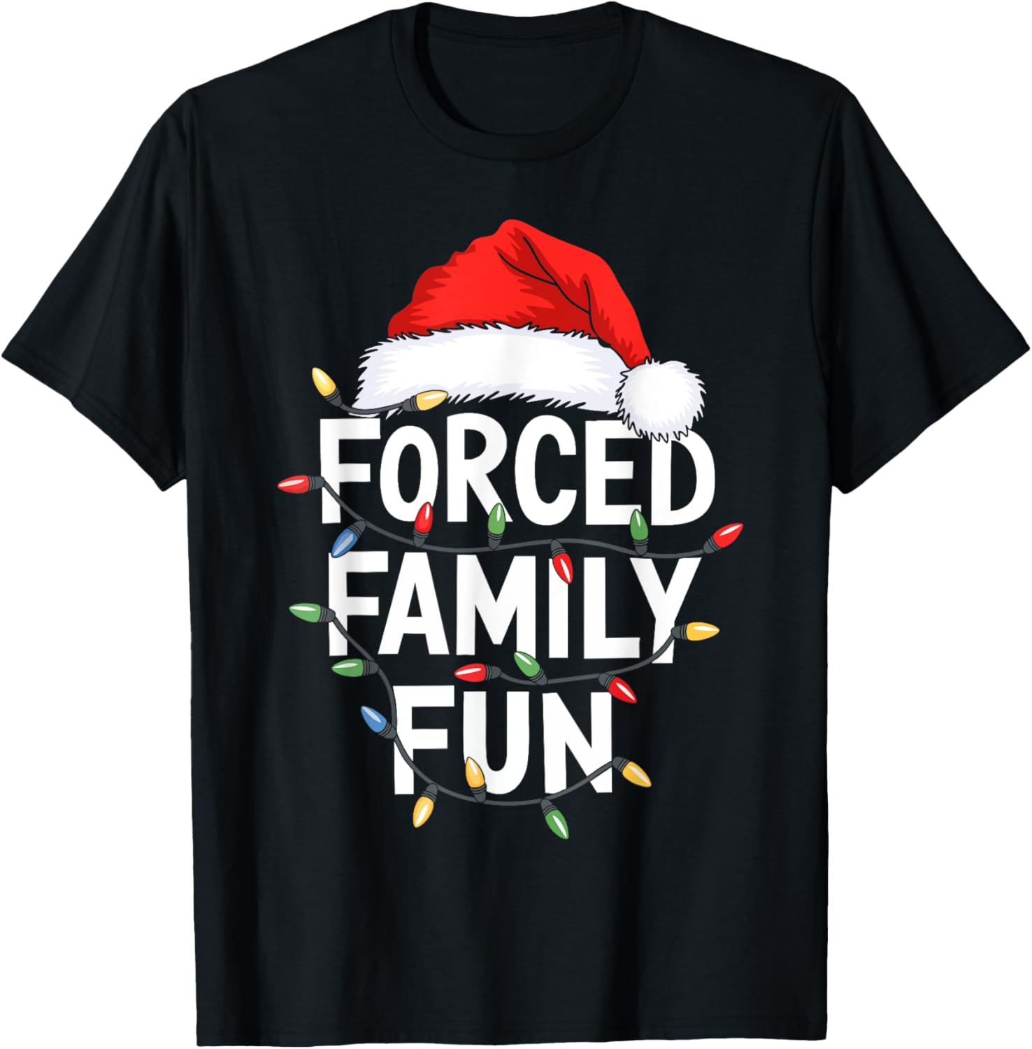 Forced Family Fun Shirt Men Women Kids Christmas Pajamas