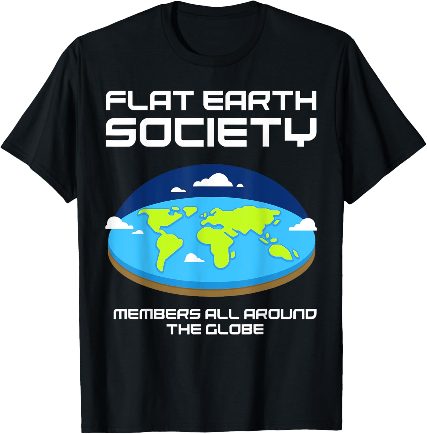 Flat Earth Society Members All Around The Close