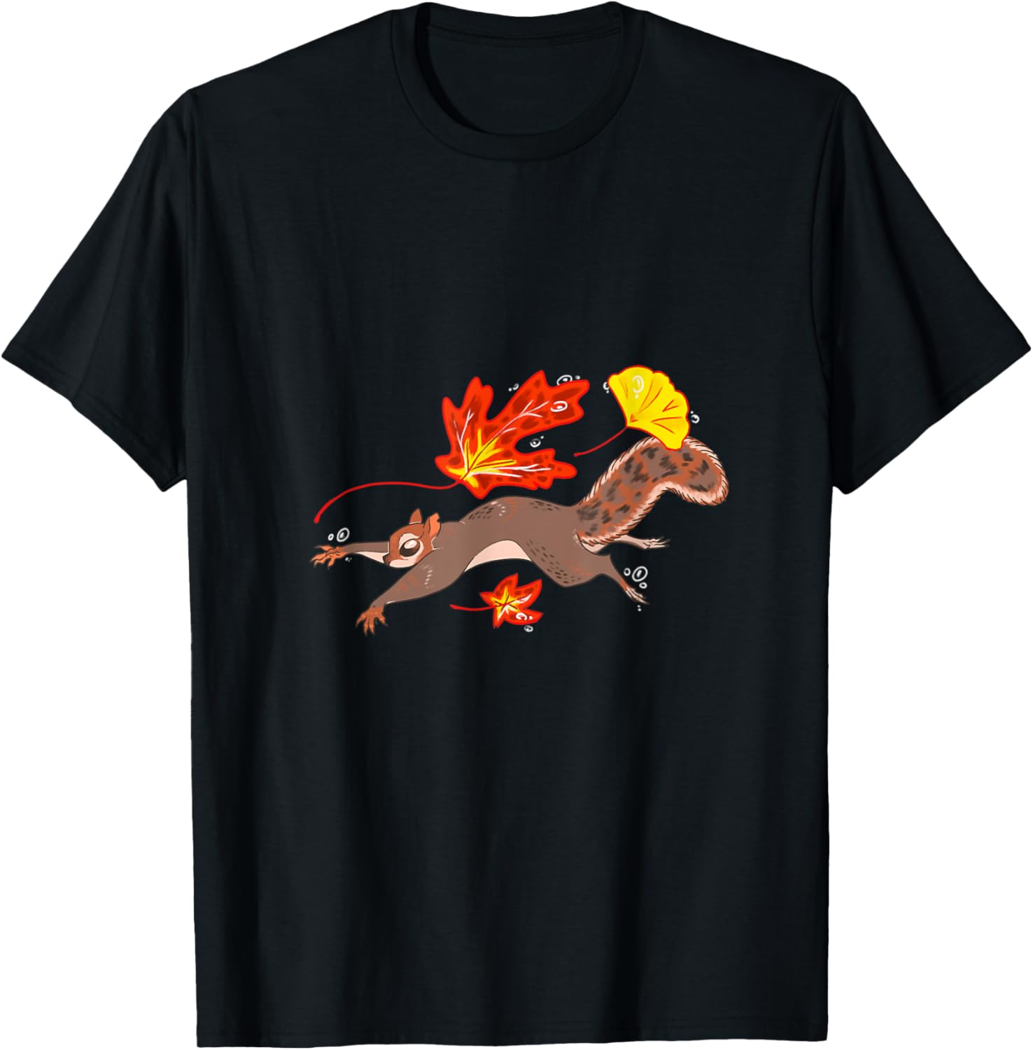 Frolicking Squirrel Print For Fall Lovers