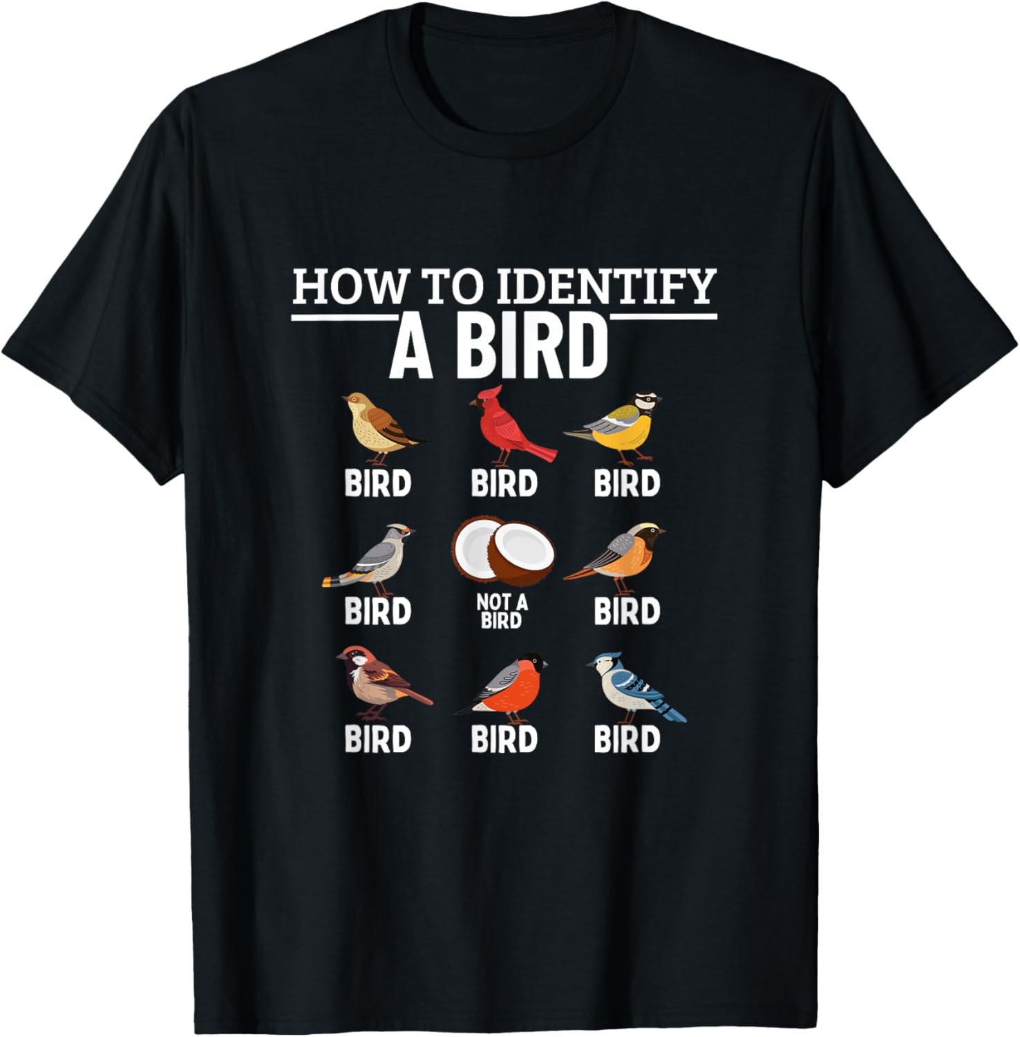 How To Identify A Bird Funny Bird Watching