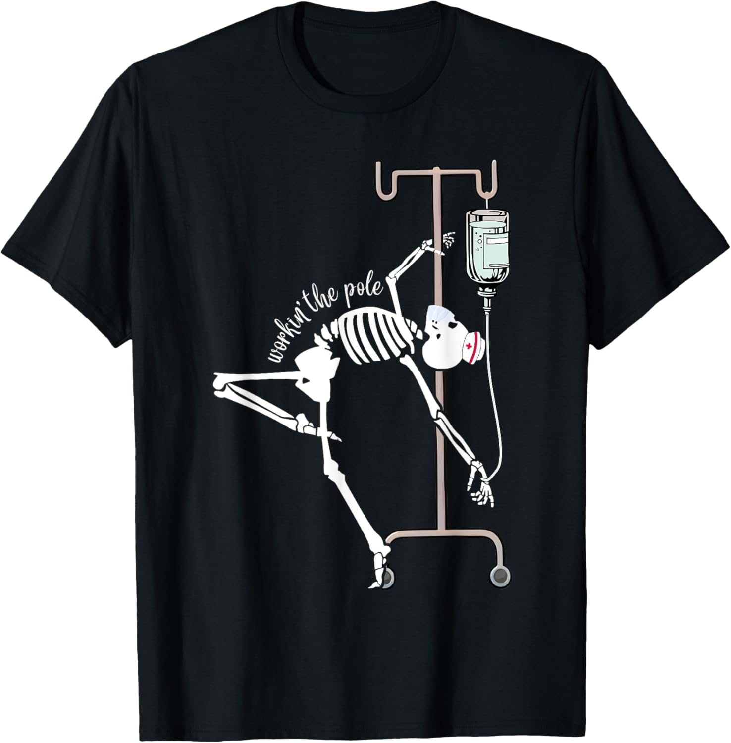 Emergency Room Nurse RN Funny ICU Skeleton Nurse