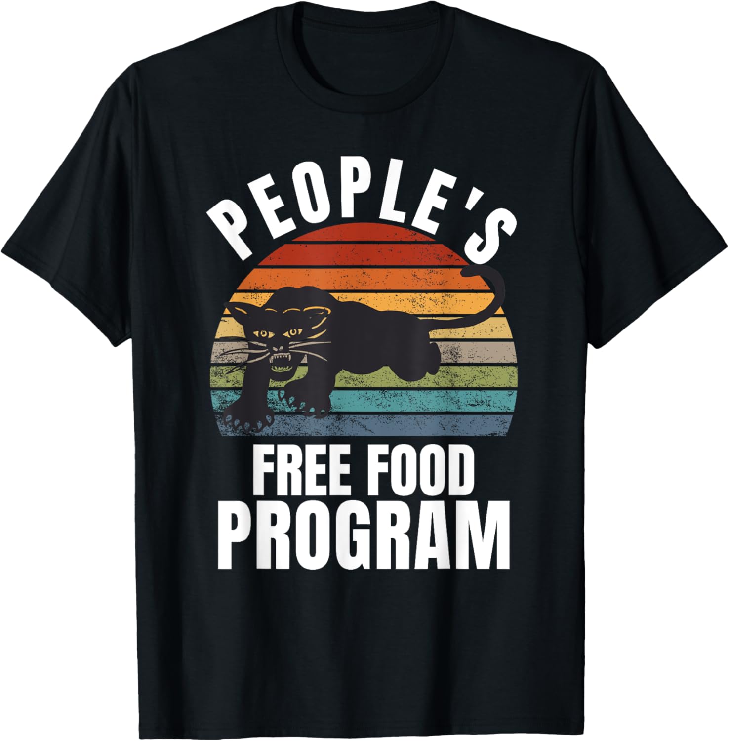 Black History Month Panther People's Free Food Program
