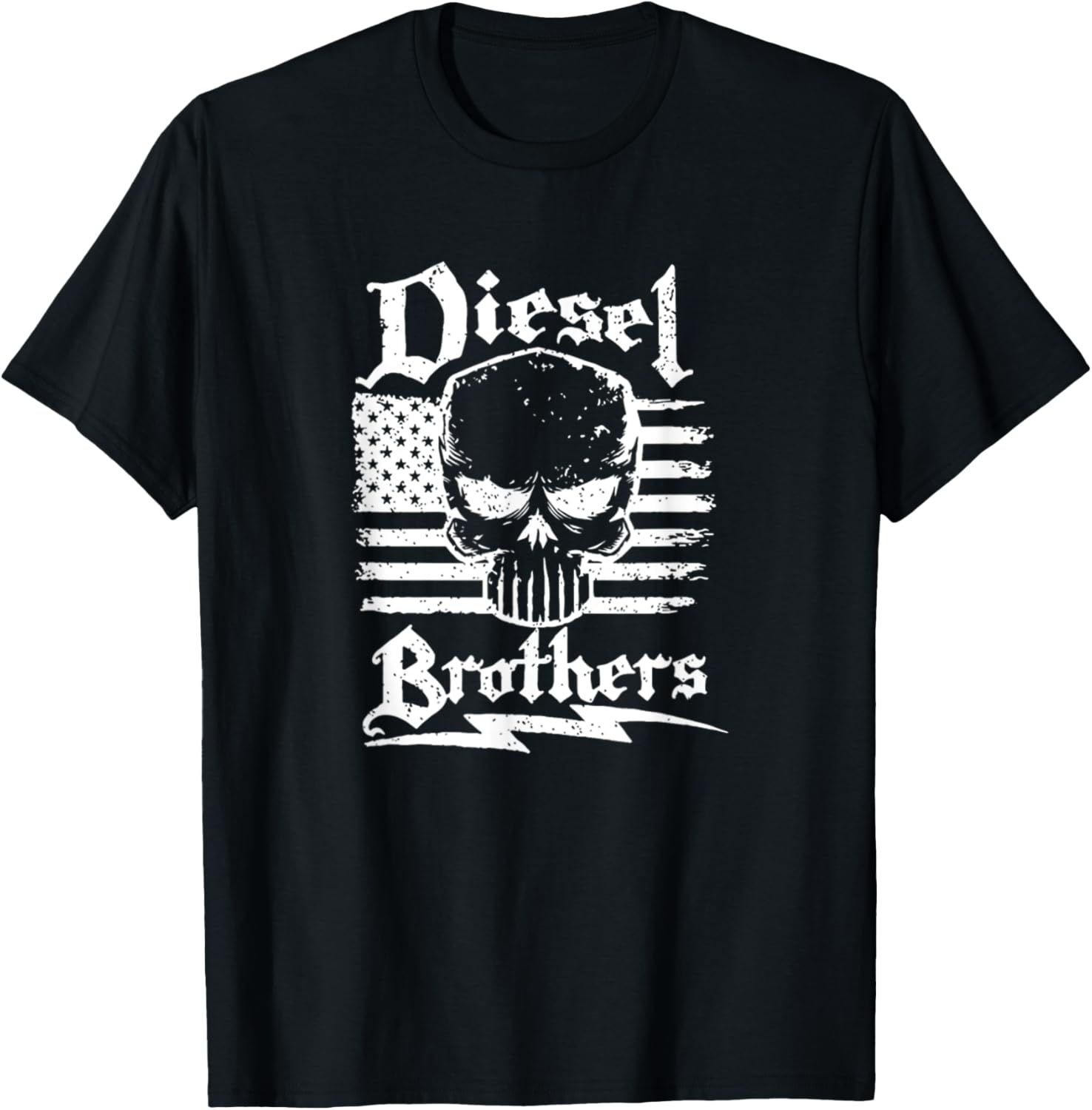 Diesel Brothers Amercian Flag T Shirt