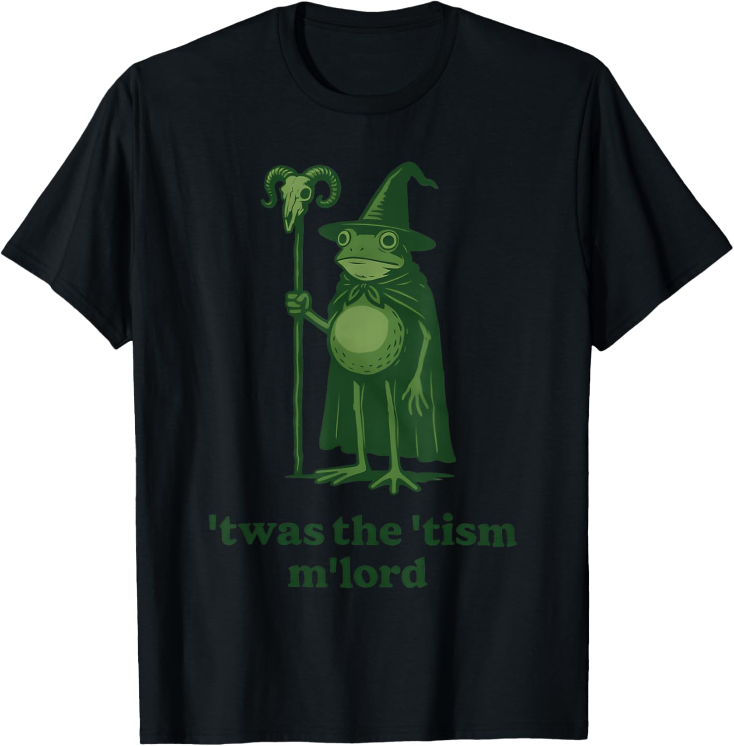 Frog Wizard Meme T'was the 'Tism M'Lord Autism Awareness