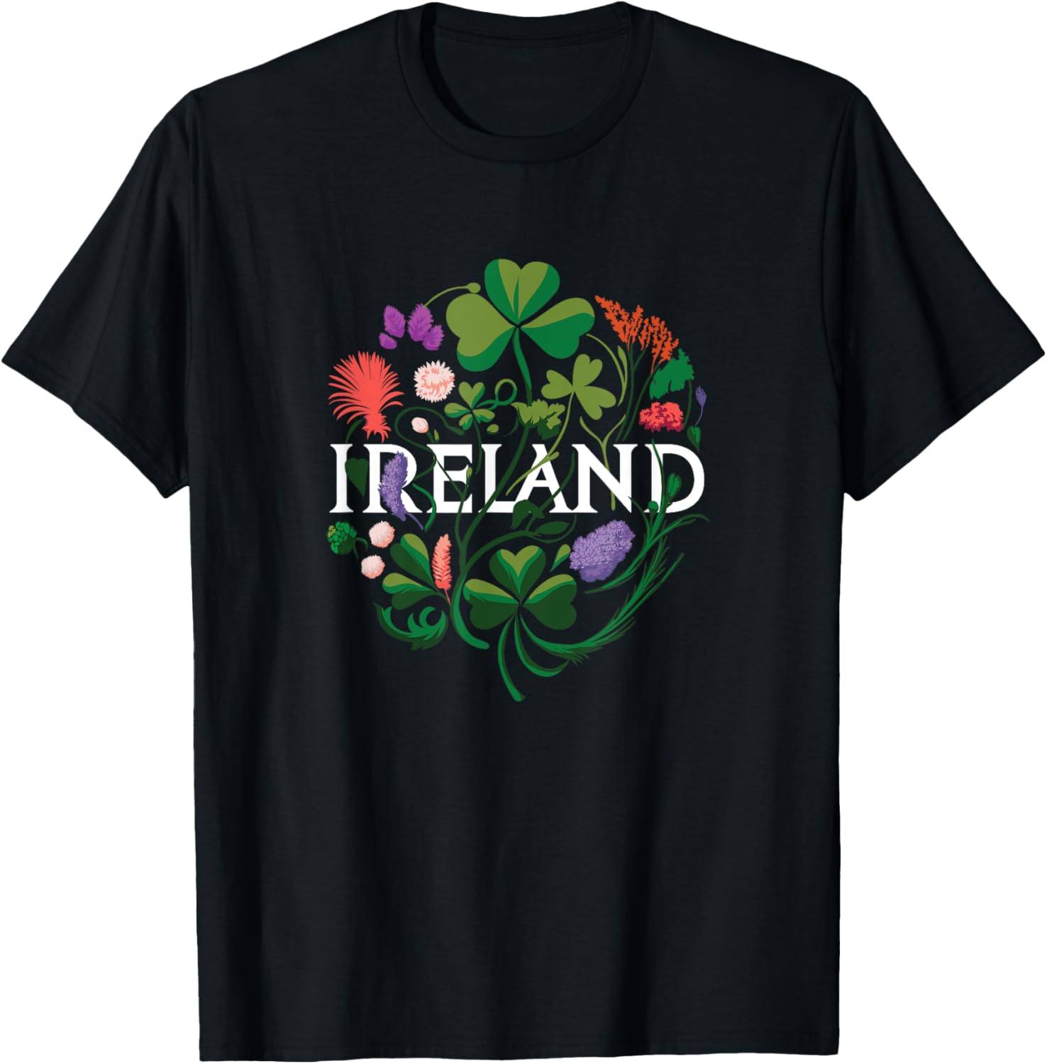 Flowers of Ireland   Vintage Style Minimalist Boho