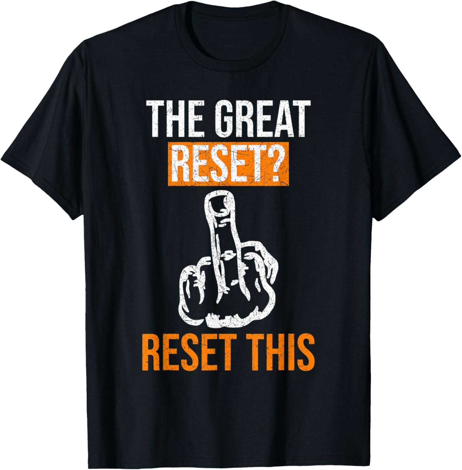 The Great Reset? Reset This! Vintage Tee   Anti Inequality