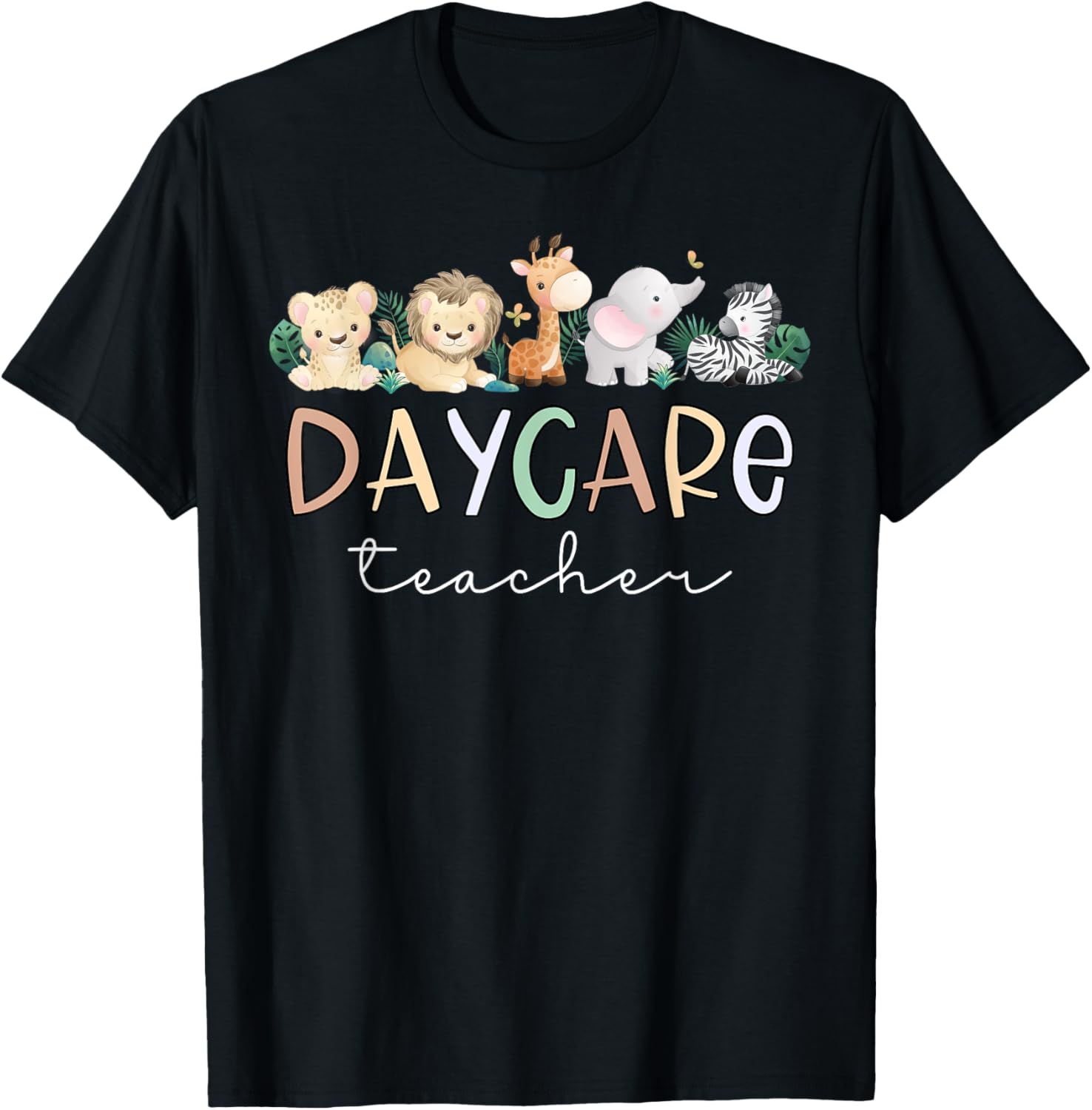 Daycare Teacher Cute Animal Childcare Provider Worker School