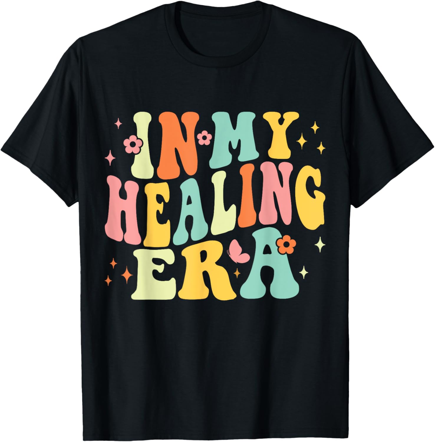 In My Healing Era Groovy Retro Mental Health Awareness Month
