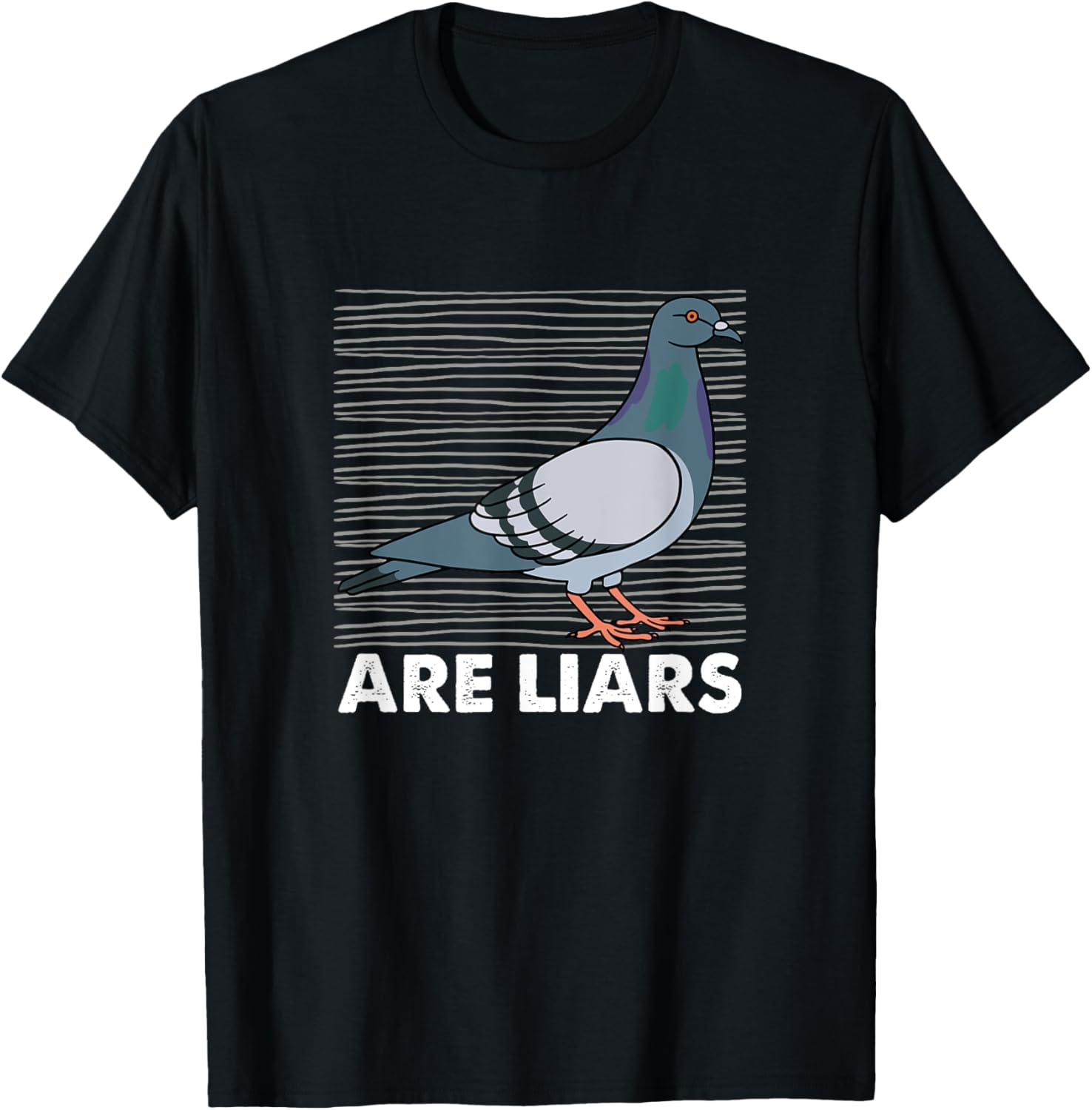 Pigeons Are Liars Aren't Real Spies Birds Pun Gift