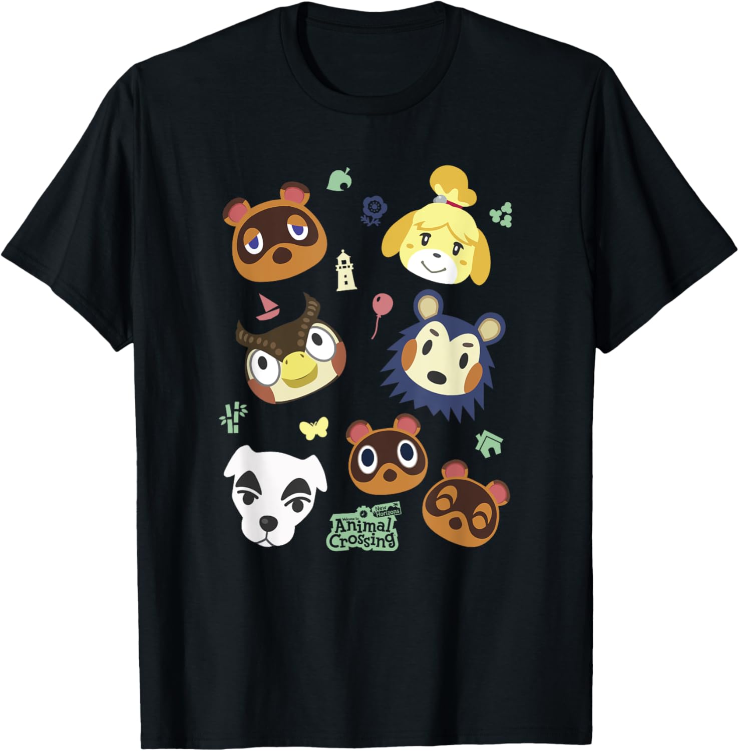 Animal Crossing Cute Pet Friends Nintendo Big Face Jumble